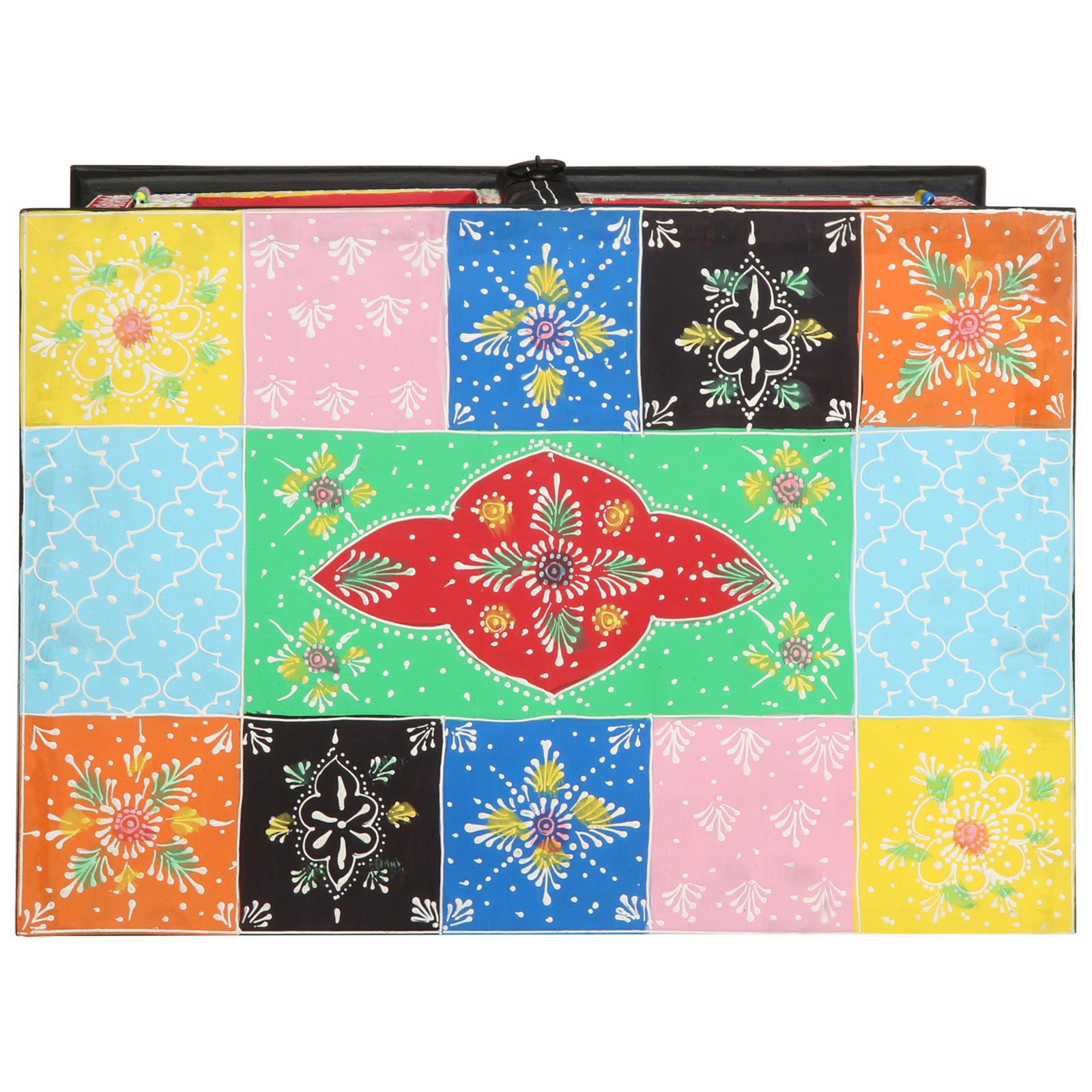Konsolinis staliukas, įvairių spalvų, 50x30x75 cm, iš kietos mangų medienos - Image 5