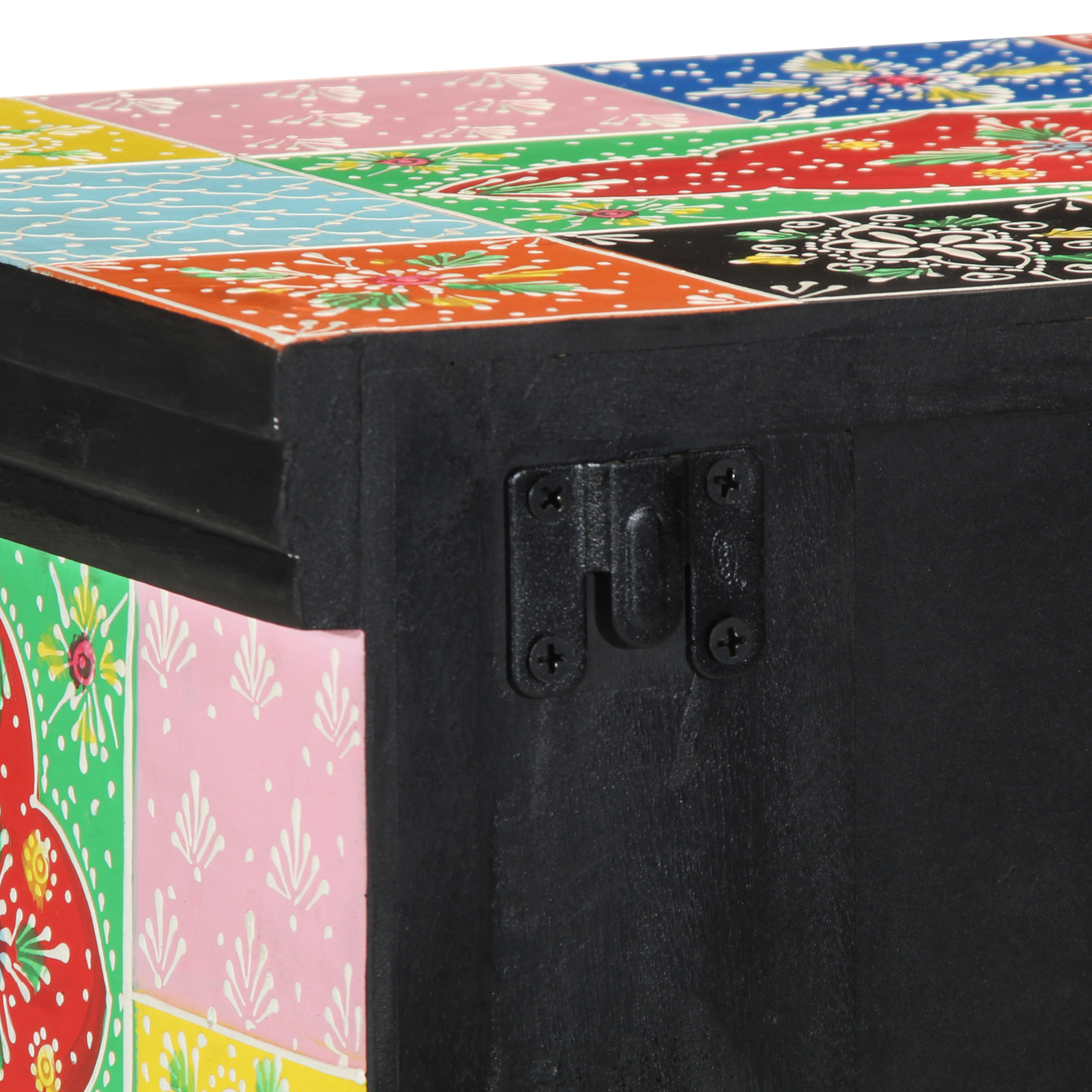 TV Cabinet Wall Mounted Multicolour 80x30x22 cm Engineered Wood - Image 8