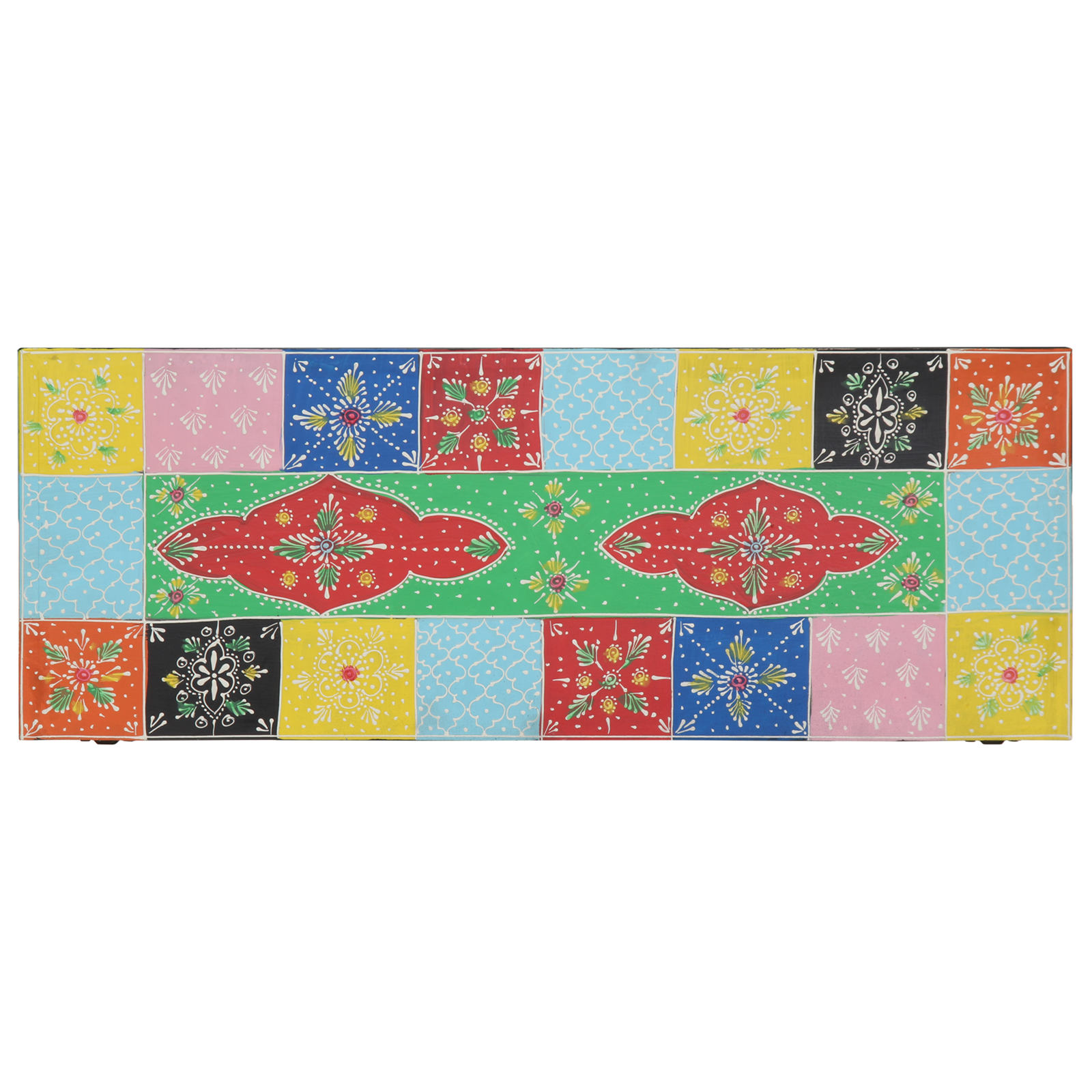 TV Cabinet Wall Mounted Multicolour 80x30x22 cm Engineered Wood - Image 4