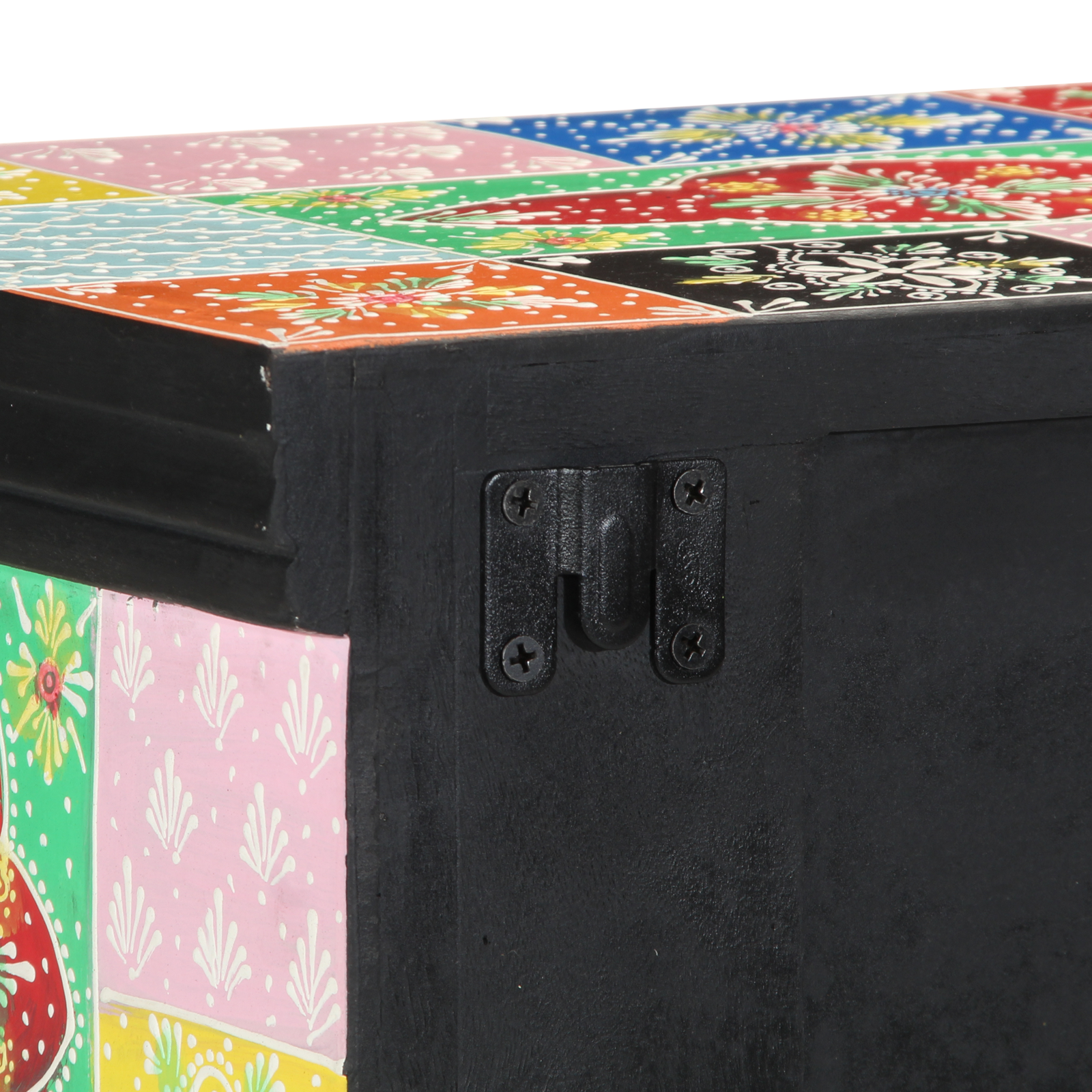 TV Cabinet Wall Mounted Multicolour 100x30x22cm Engineered Wood - Image 8