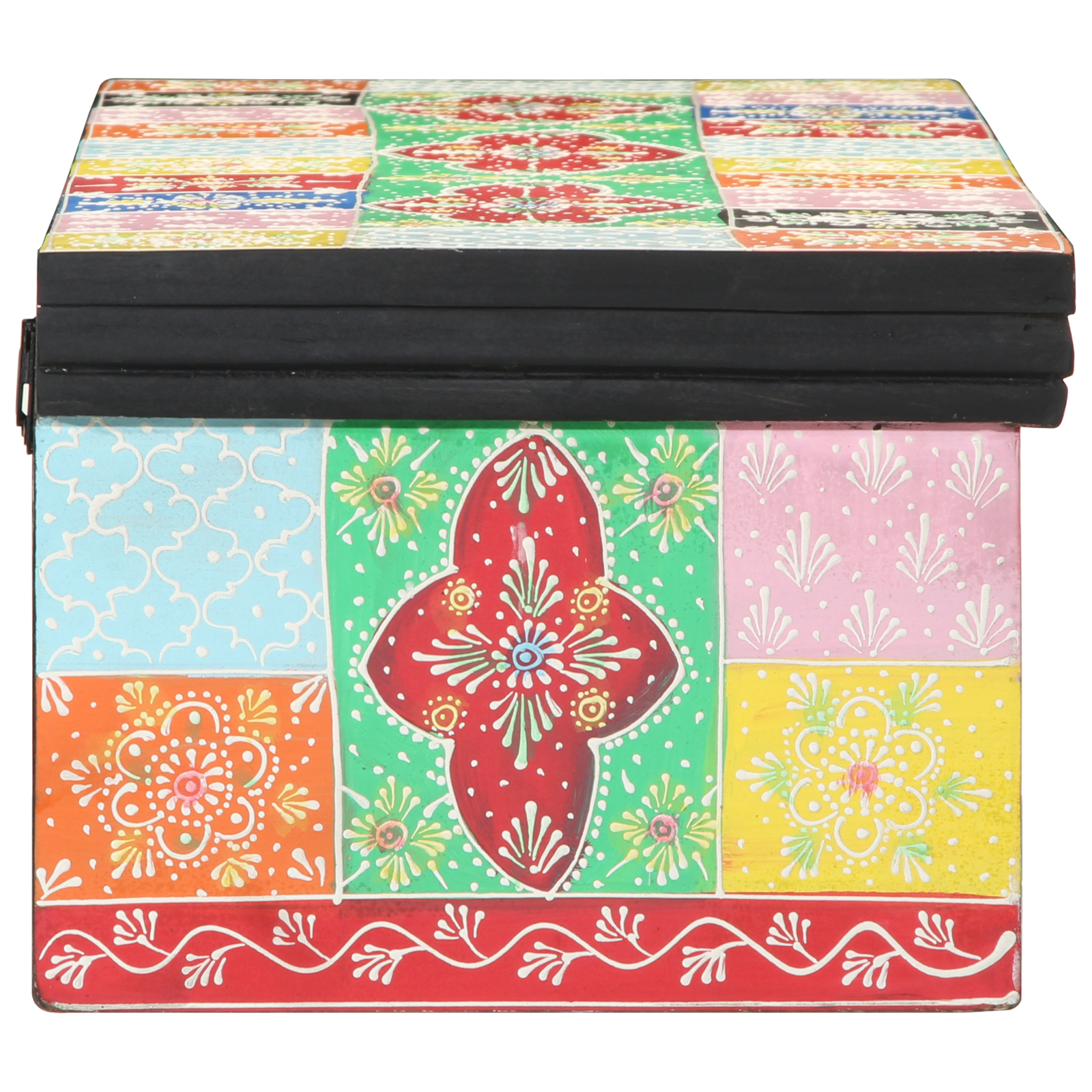 TV Cabinet Wall Mounted Multicolour 100x30x22cm Engineered Wood - Image 2