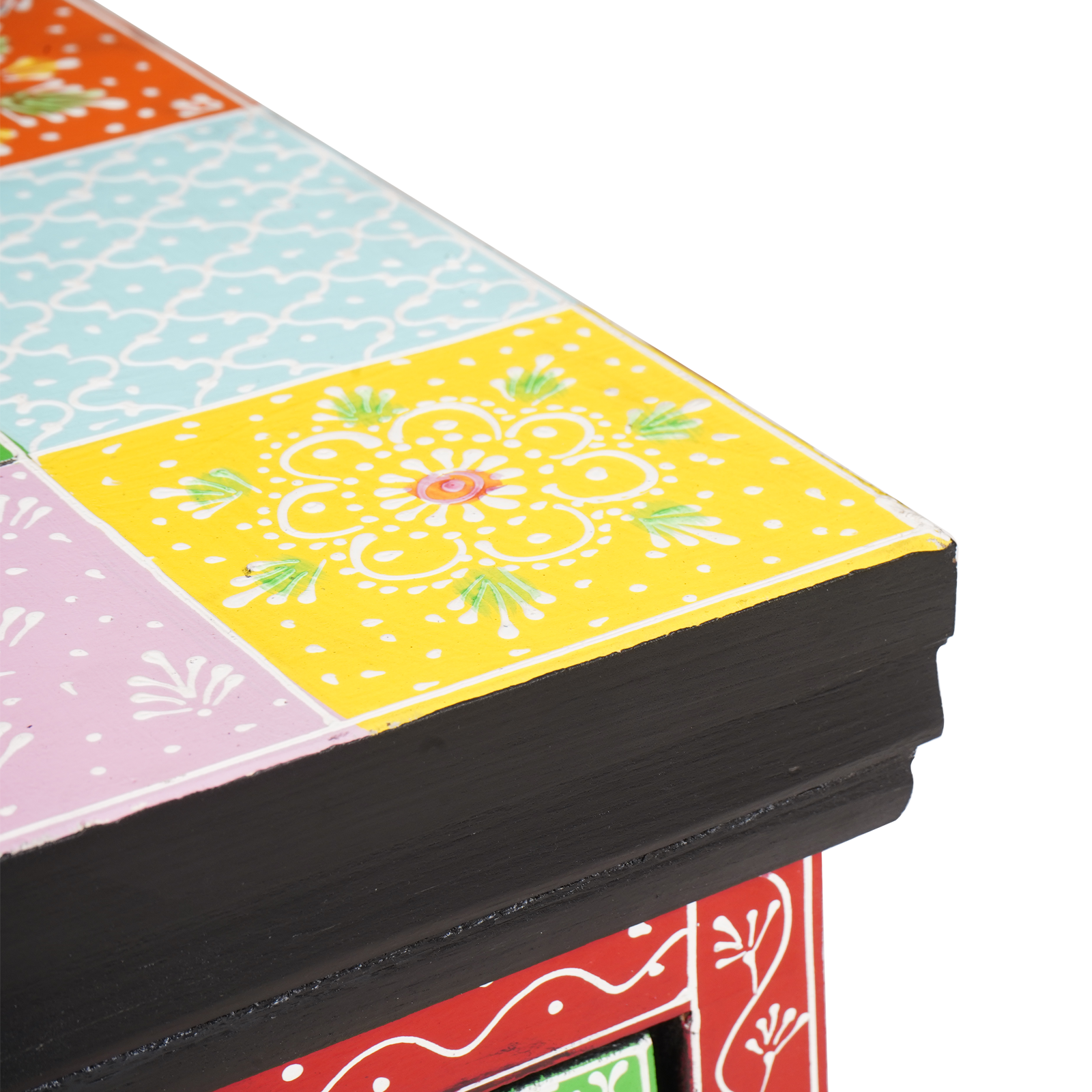 Wall-mounted TV Cabinet 100x30x24 cm Solid Wood Rough Mango - Image 7