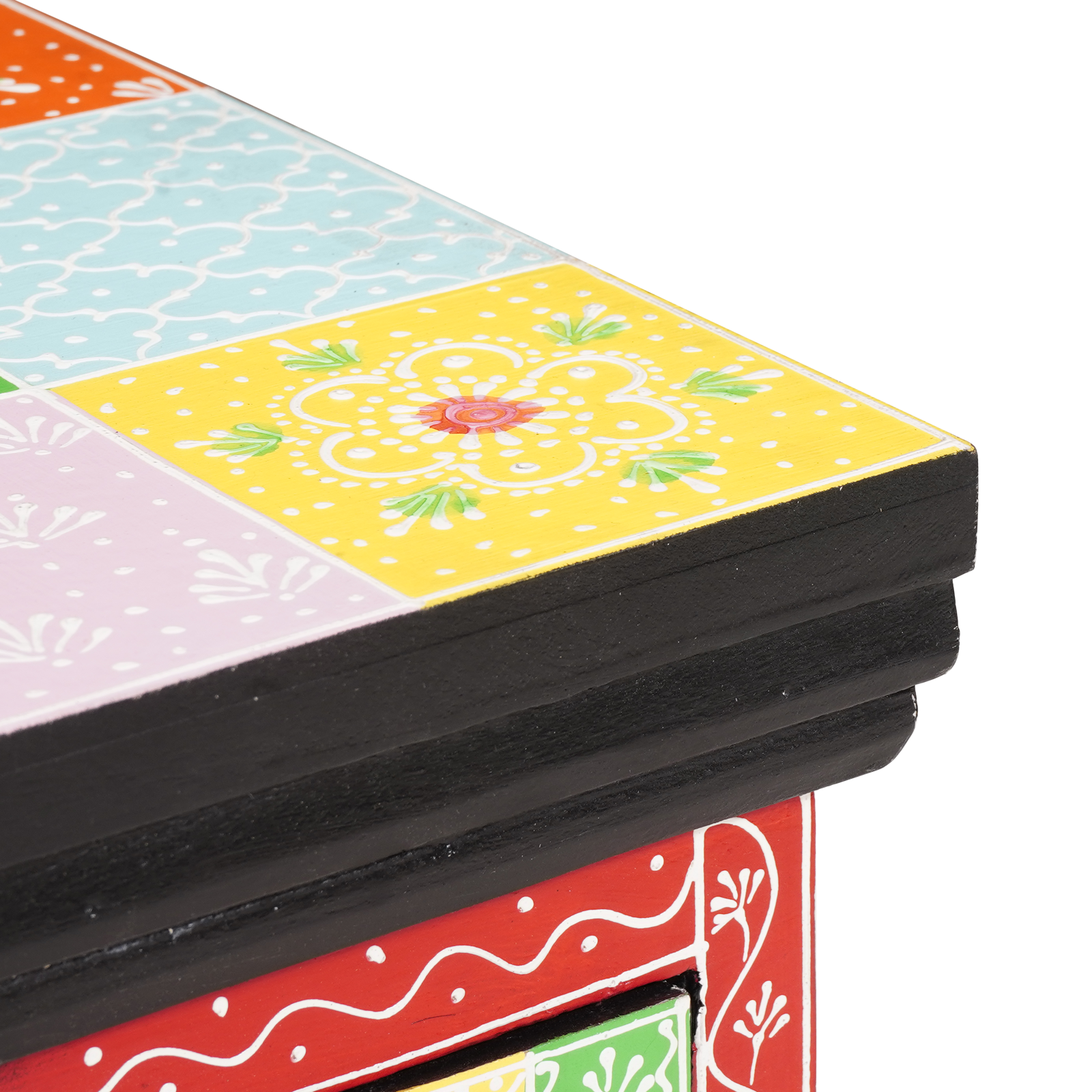 Wall-mounted TV Cabinet 60x30x24 cm Solid Wood Rough Mango - Image 7