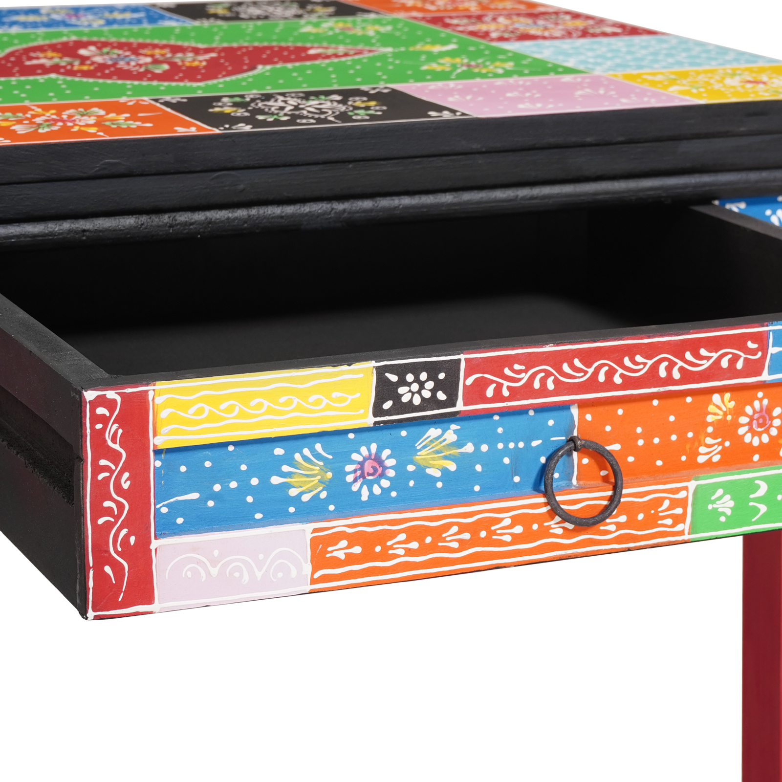 Desk 100x50x75 cm Solid Mango Wood - Image 8