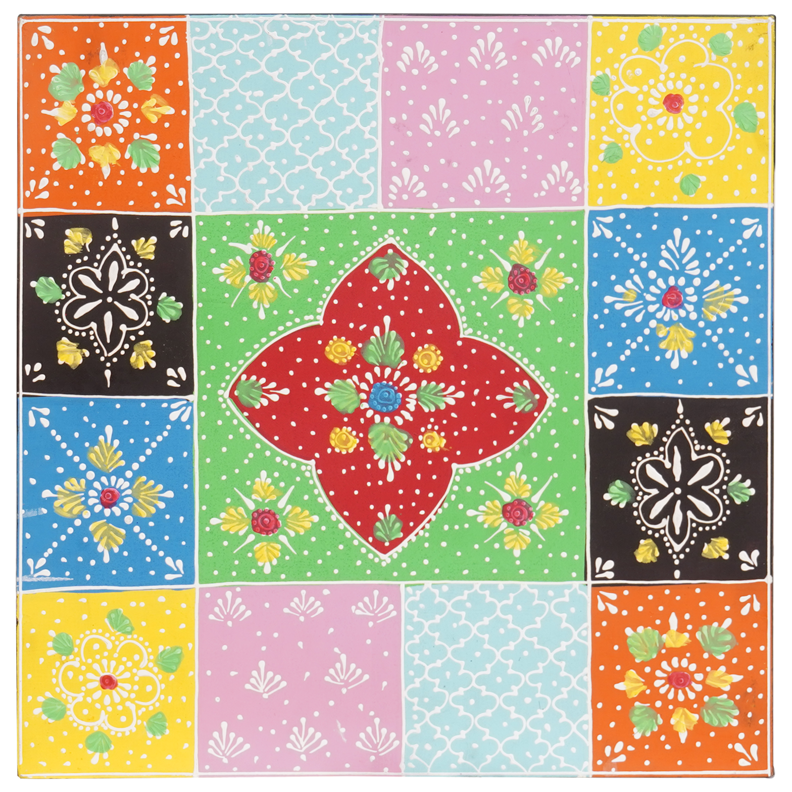 Nesting Tables 3 pcs Solid Wood Mango - Image 4