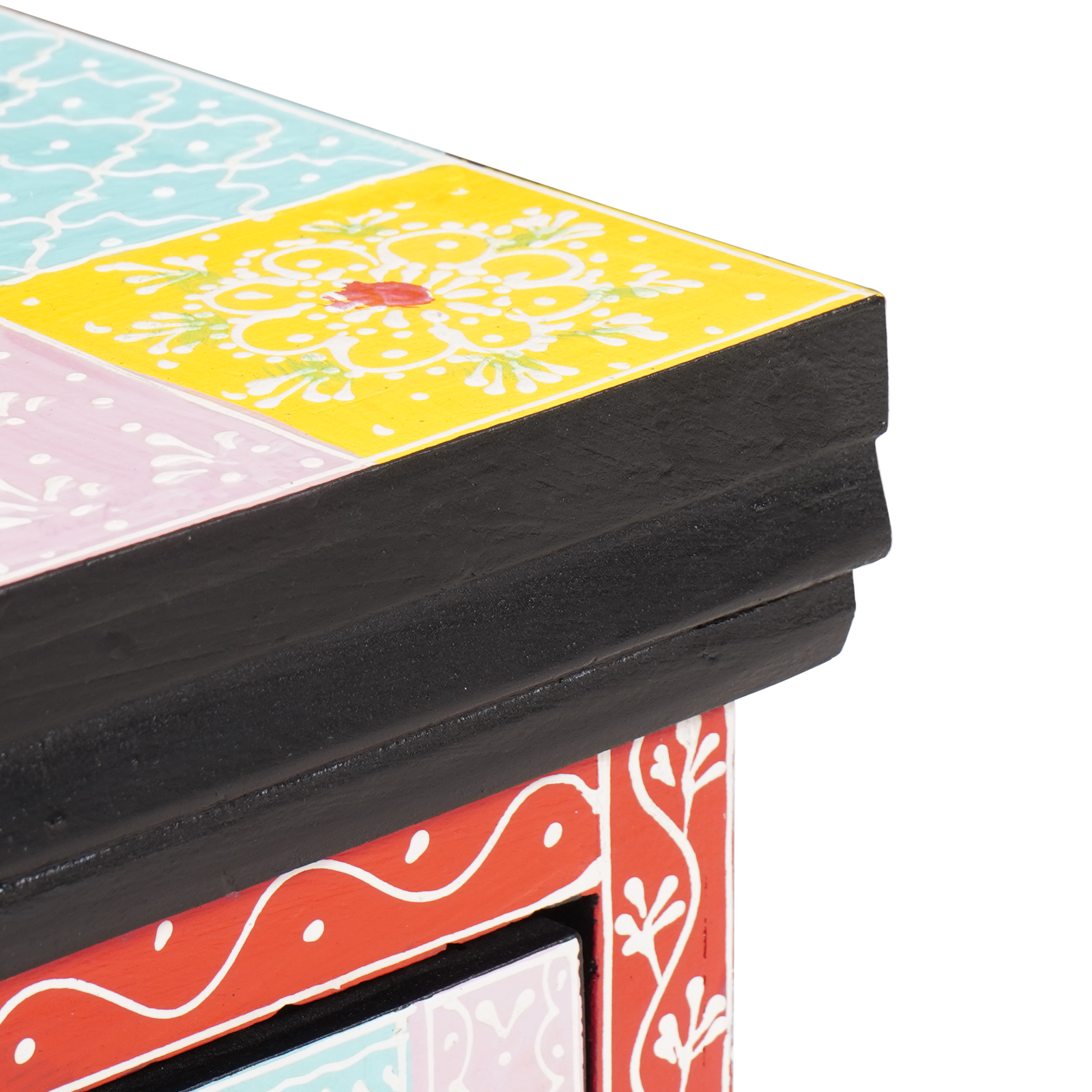 Bedside Cabinets 2 pcs 40x30x28 cm Solid Wood Mango & Engineered Wood - Image 8