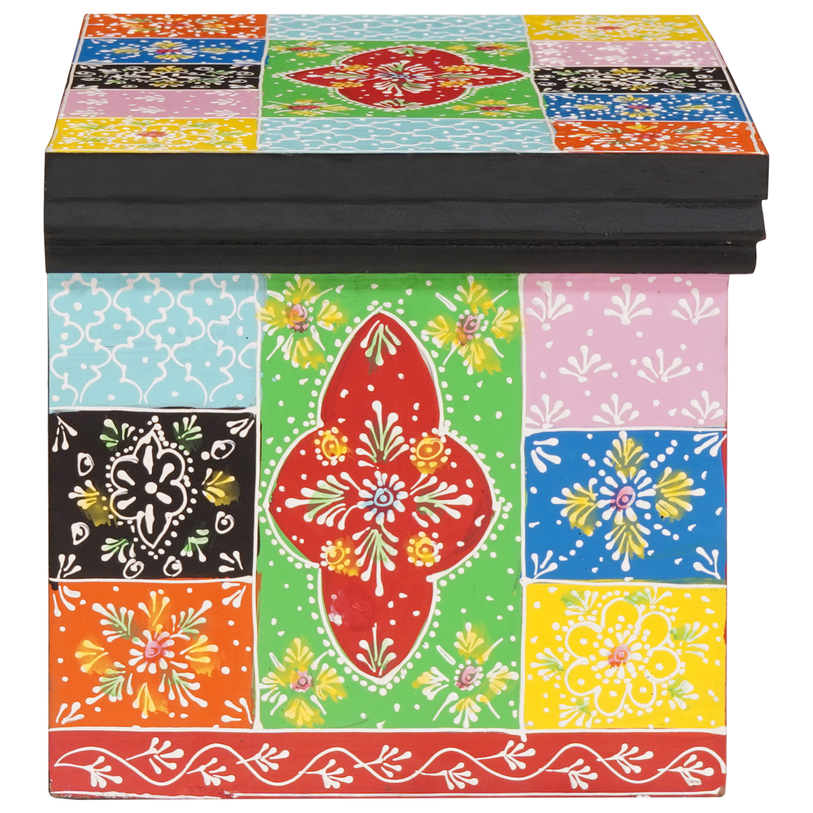 Bedside Cabinets 2 pcs 40x30x28 cm Solid Wood Mango & Engineered Wood - Image 4