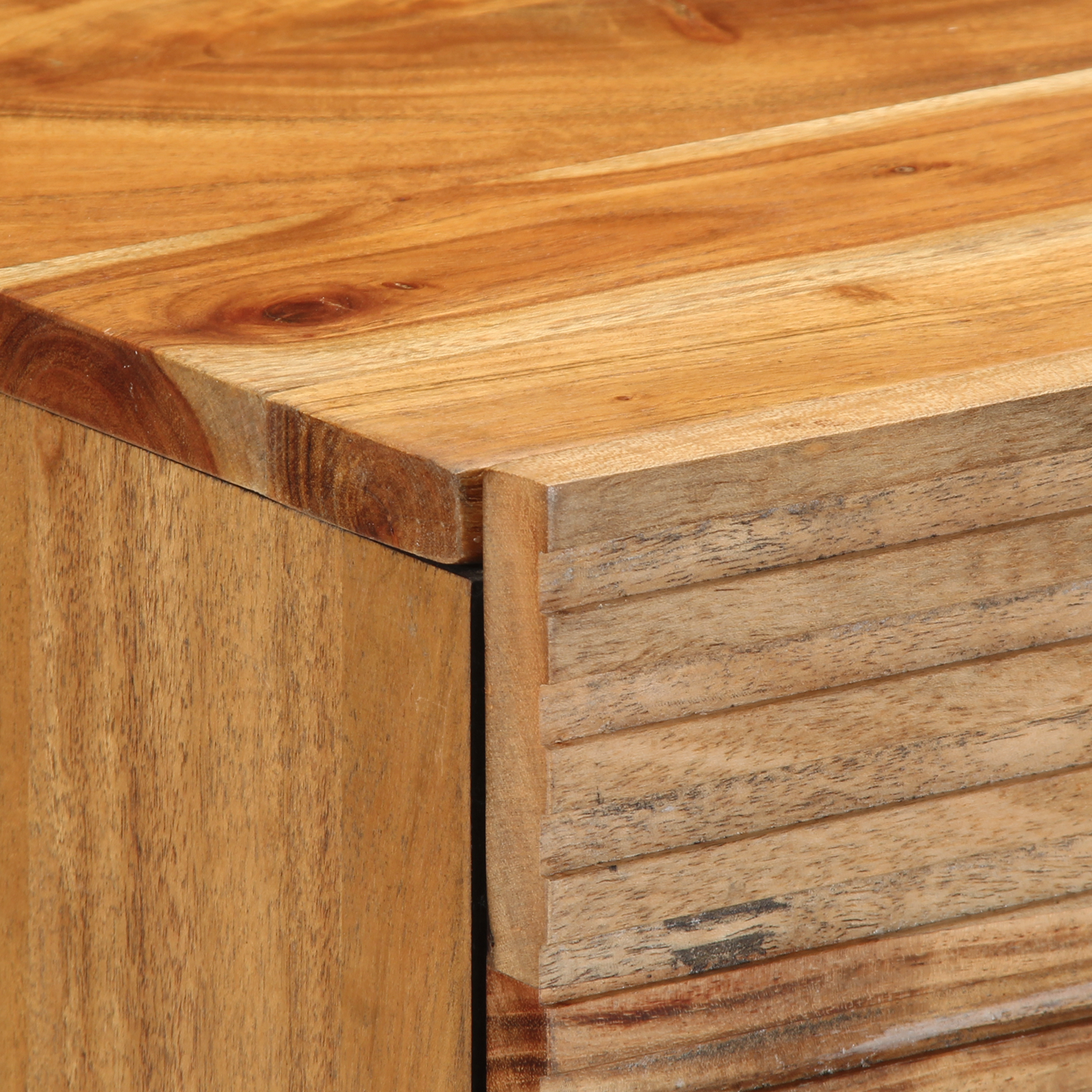 Bedside Cabinet 50x33x60 cm Solid Wood Acacia - Image 6