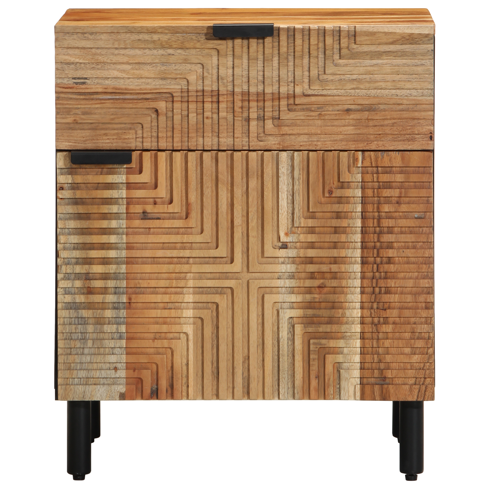 Bedside Cabinet 50x33x60 cm Solid Wood Acacia - Image 4