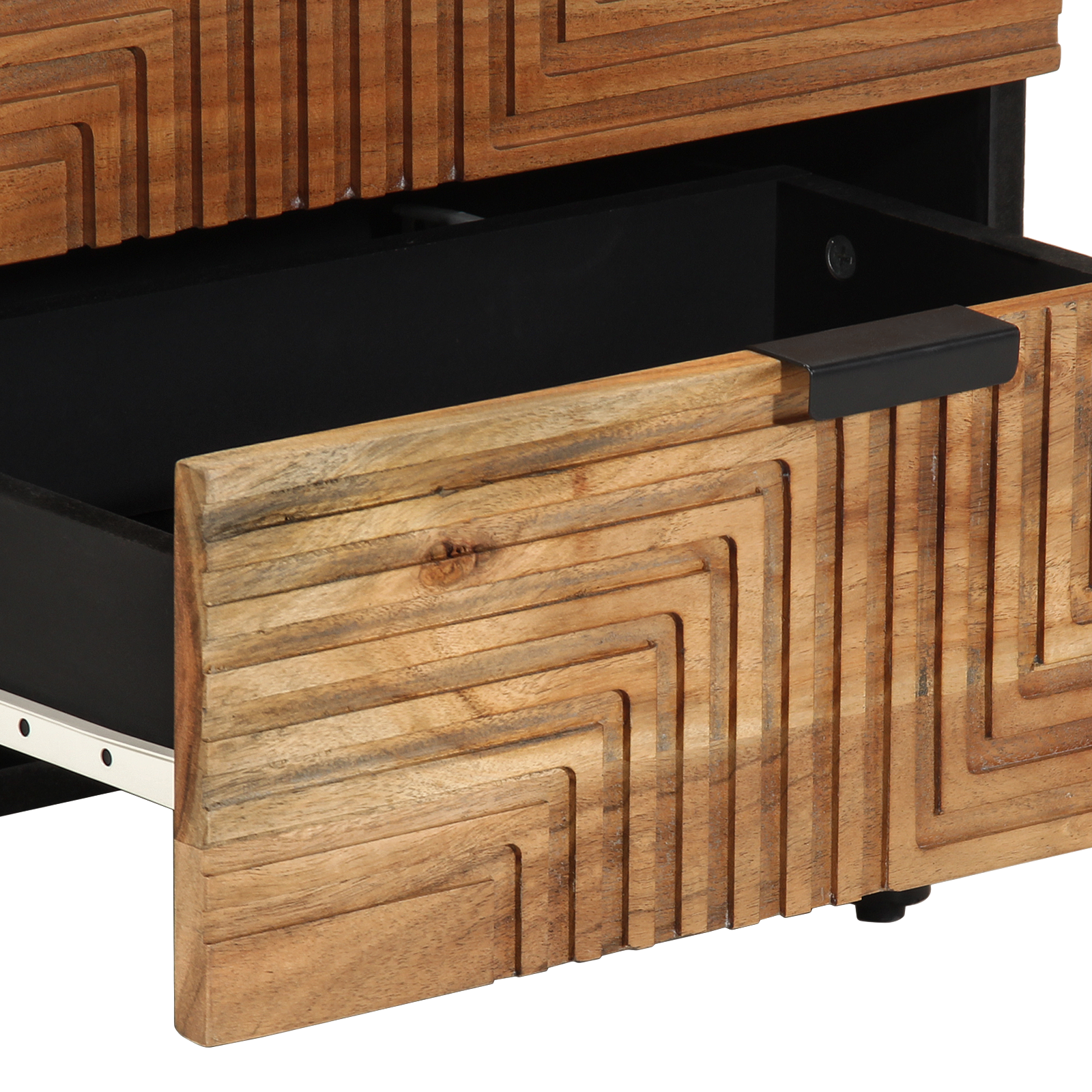 Bedside Cabinet 50x33x62 cm Solid Wood Acacia - Image 7