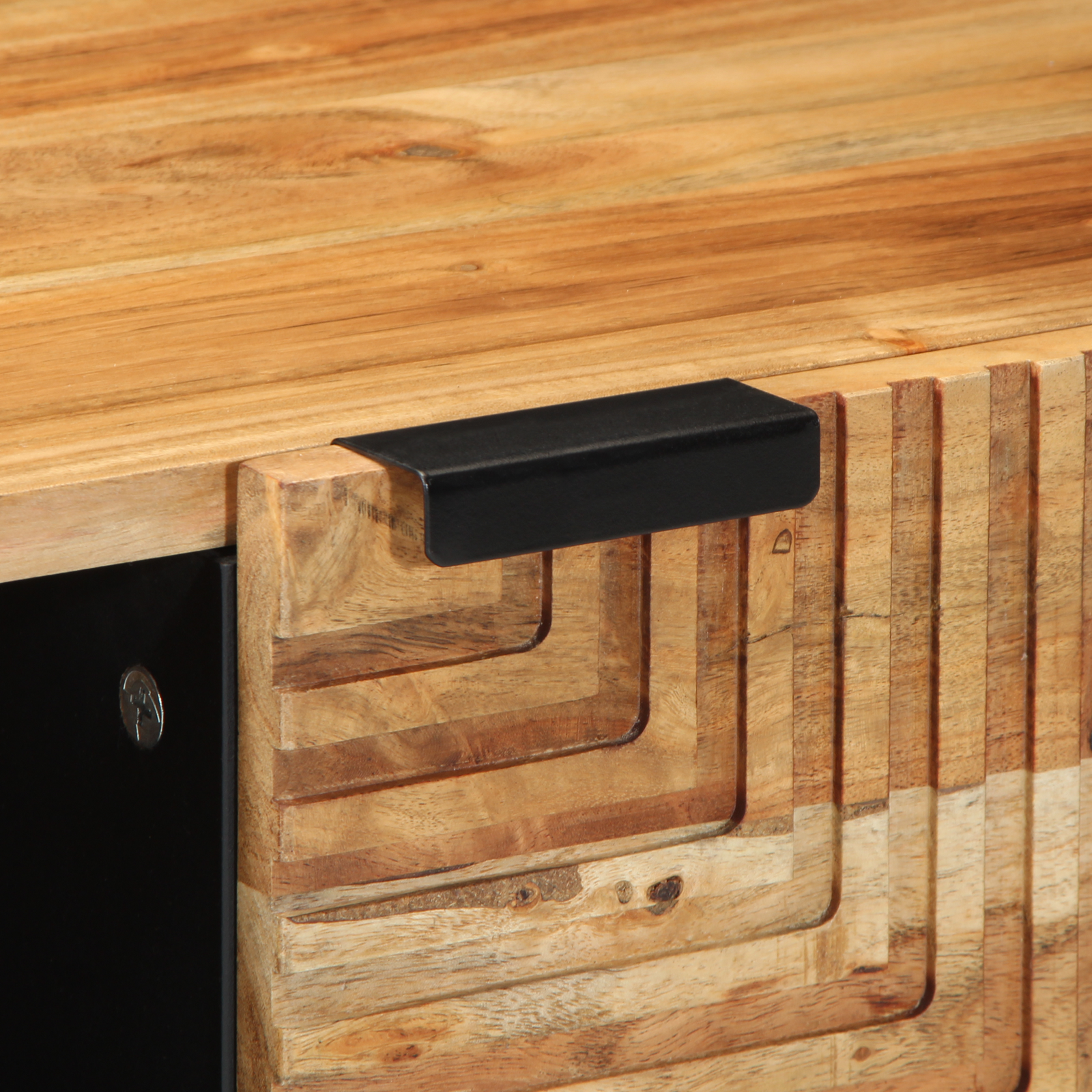 Coffee Table 100x54x40 cm Solid Wood Acacia - Image 7