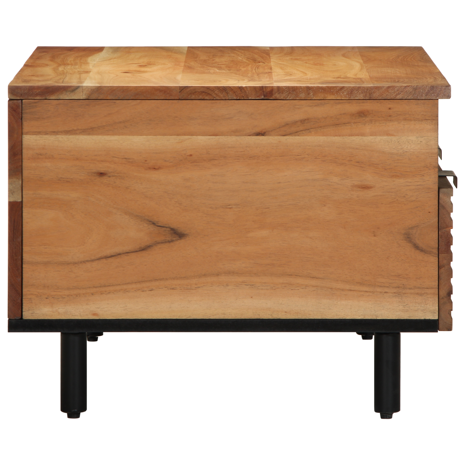 Coffee Table 80x54x40 cm Solid Wood Acacia - Image 5