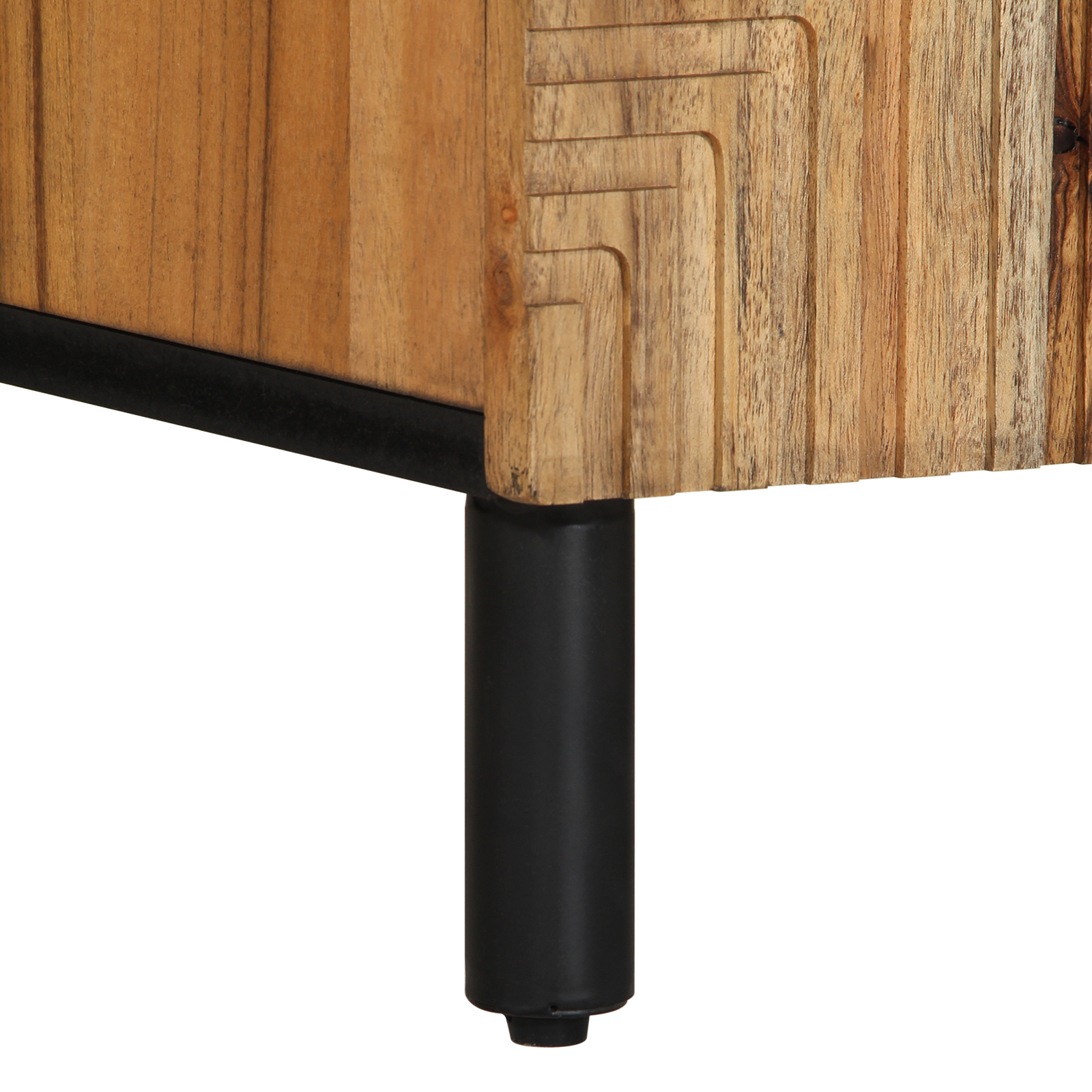 TV Cabinet 105x33,5x46 cm Solid Wood Acacia - Image 8