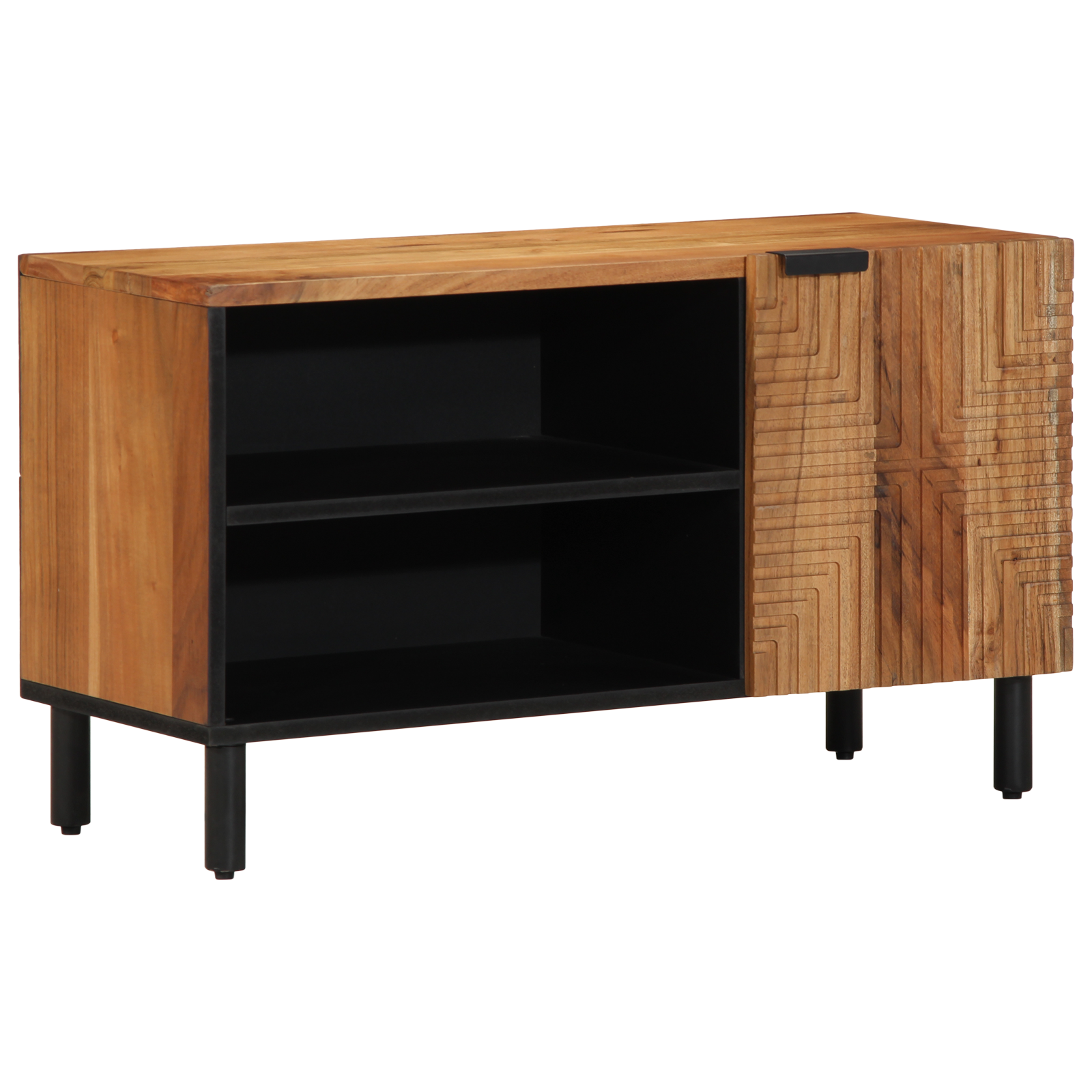 TV Cabinet 80x31,5x46 cm Solid Wood Acacia - Image 2