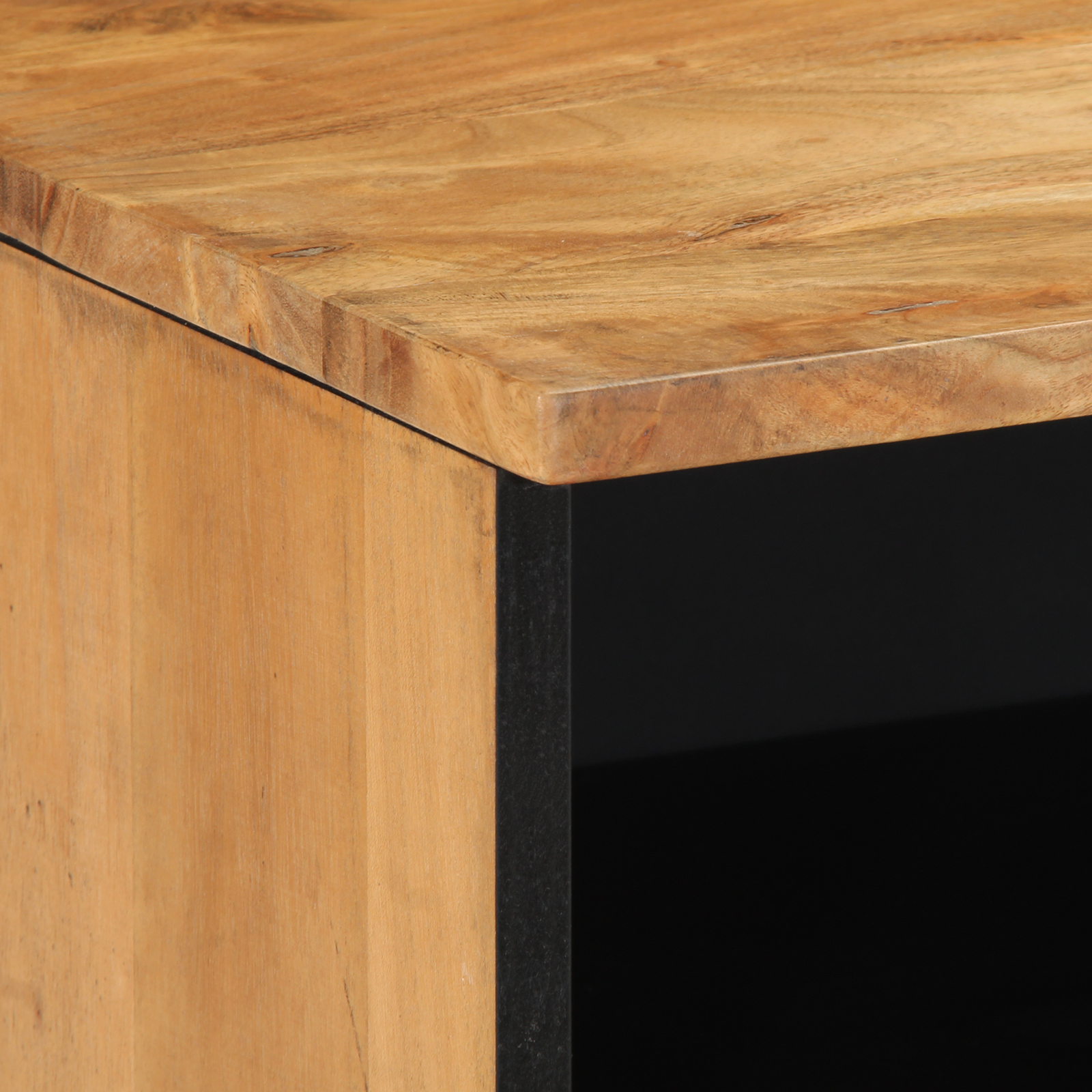 TV Cabinet 100x33,5x46 cm Solid Wood Acacia - Image 6