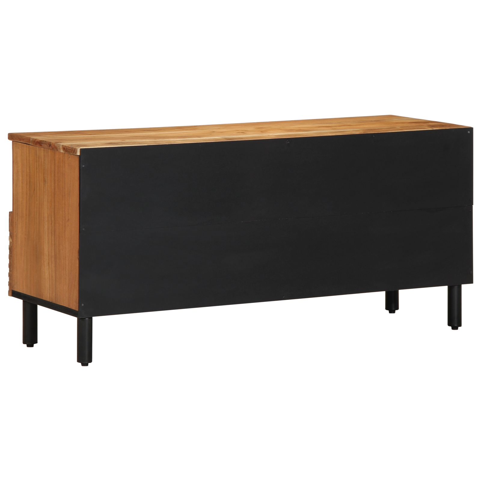 TV Cabinet 100x33,5x46 cm Solid Wood Acacia - Image 3