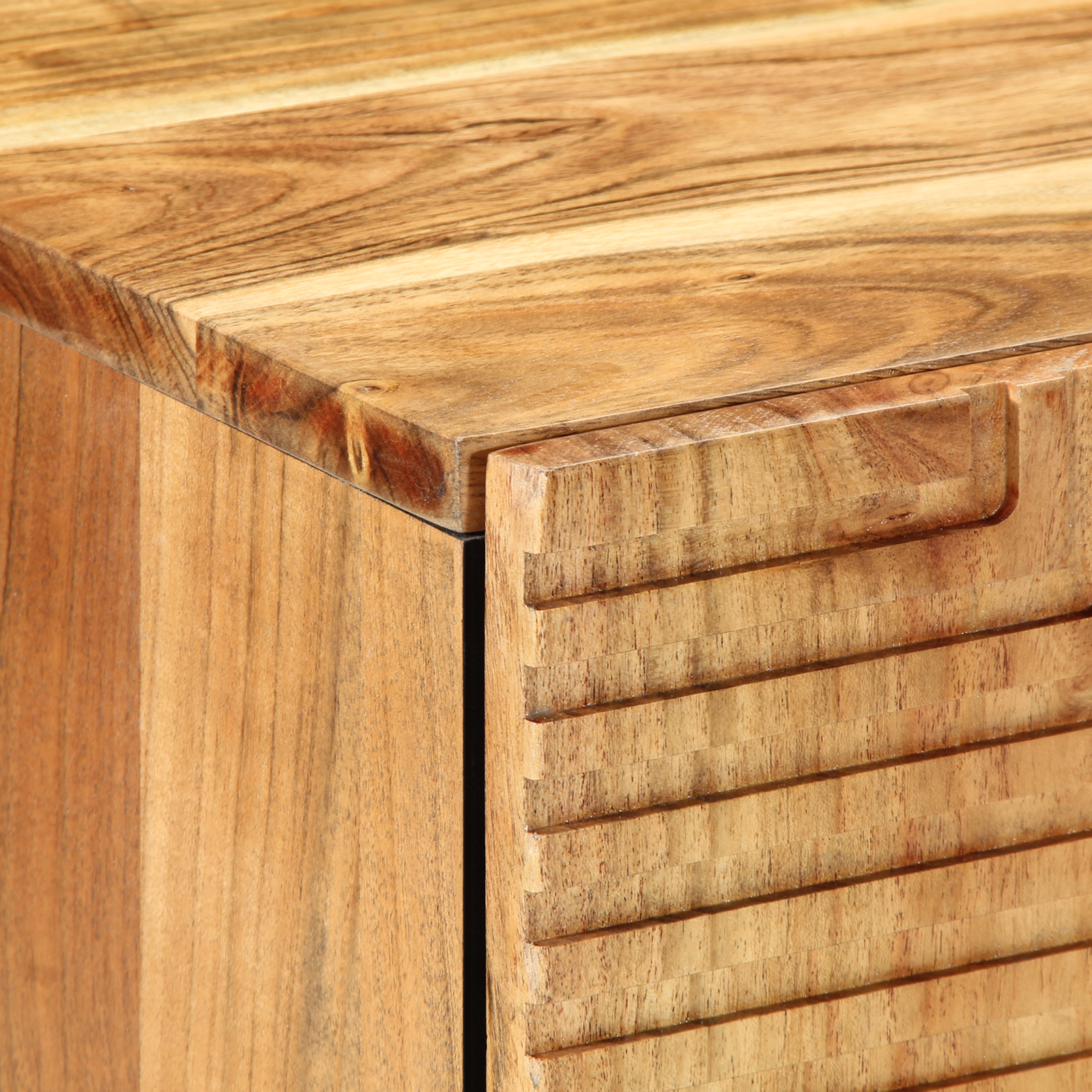 Bathroom Sink Cabinet 62x33x58 cm Solid Wood Acacia - Image 6