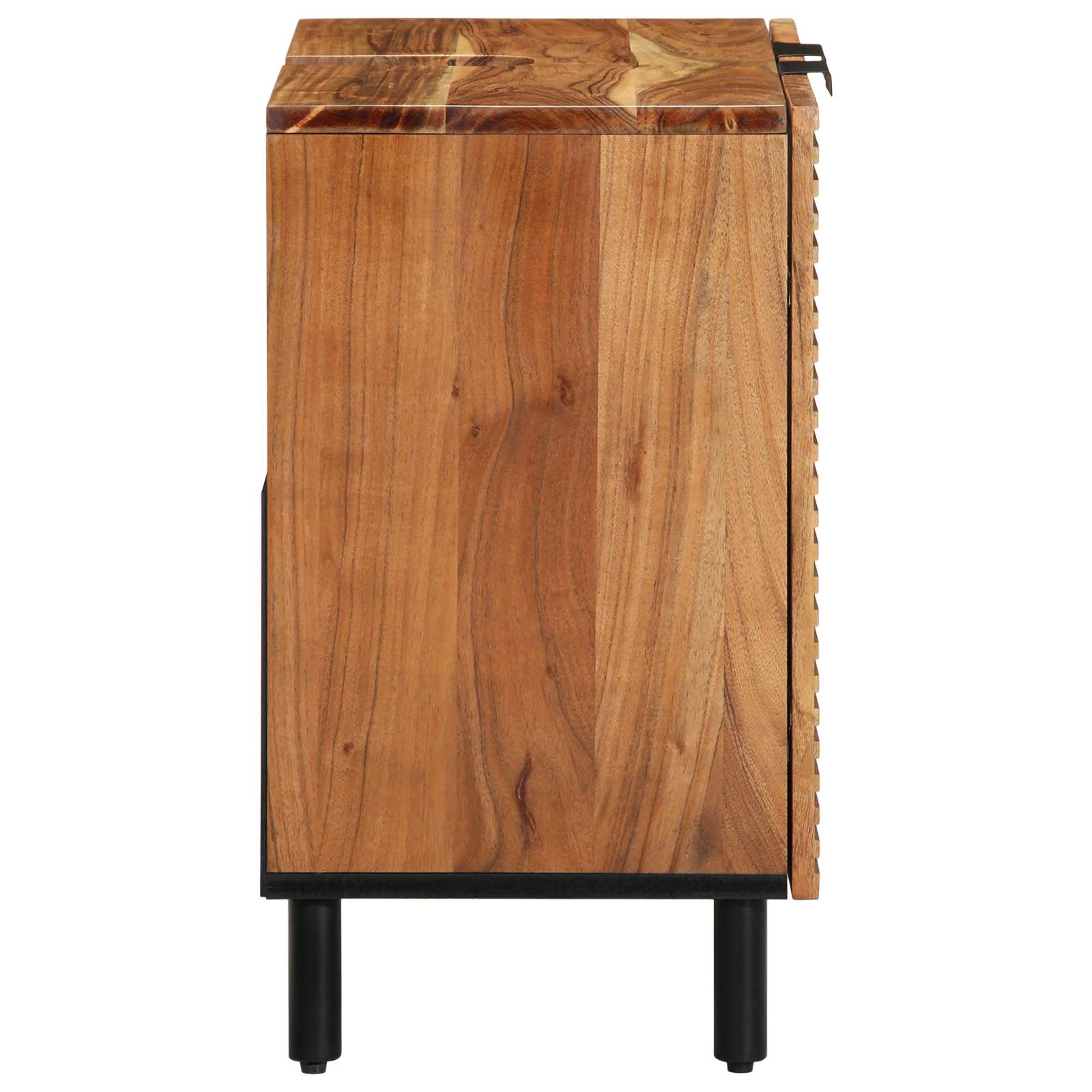 Bathroom Sink Cabinet 62x33x58 cm Solid Wood Acacia - Image 5