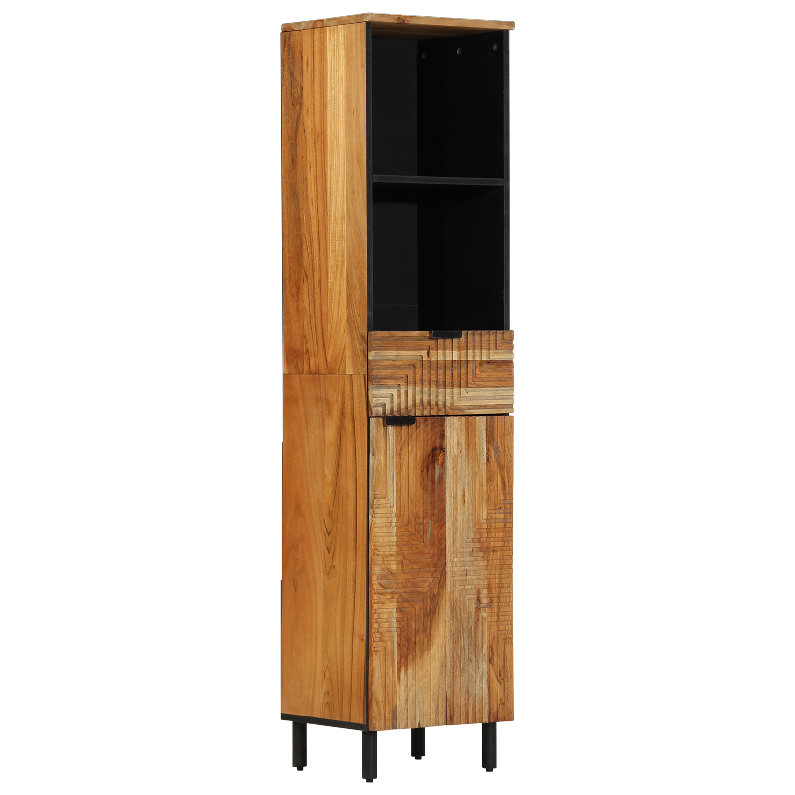 Bathroom Vanity Units Natural Acacia Solid acacia wood Regular