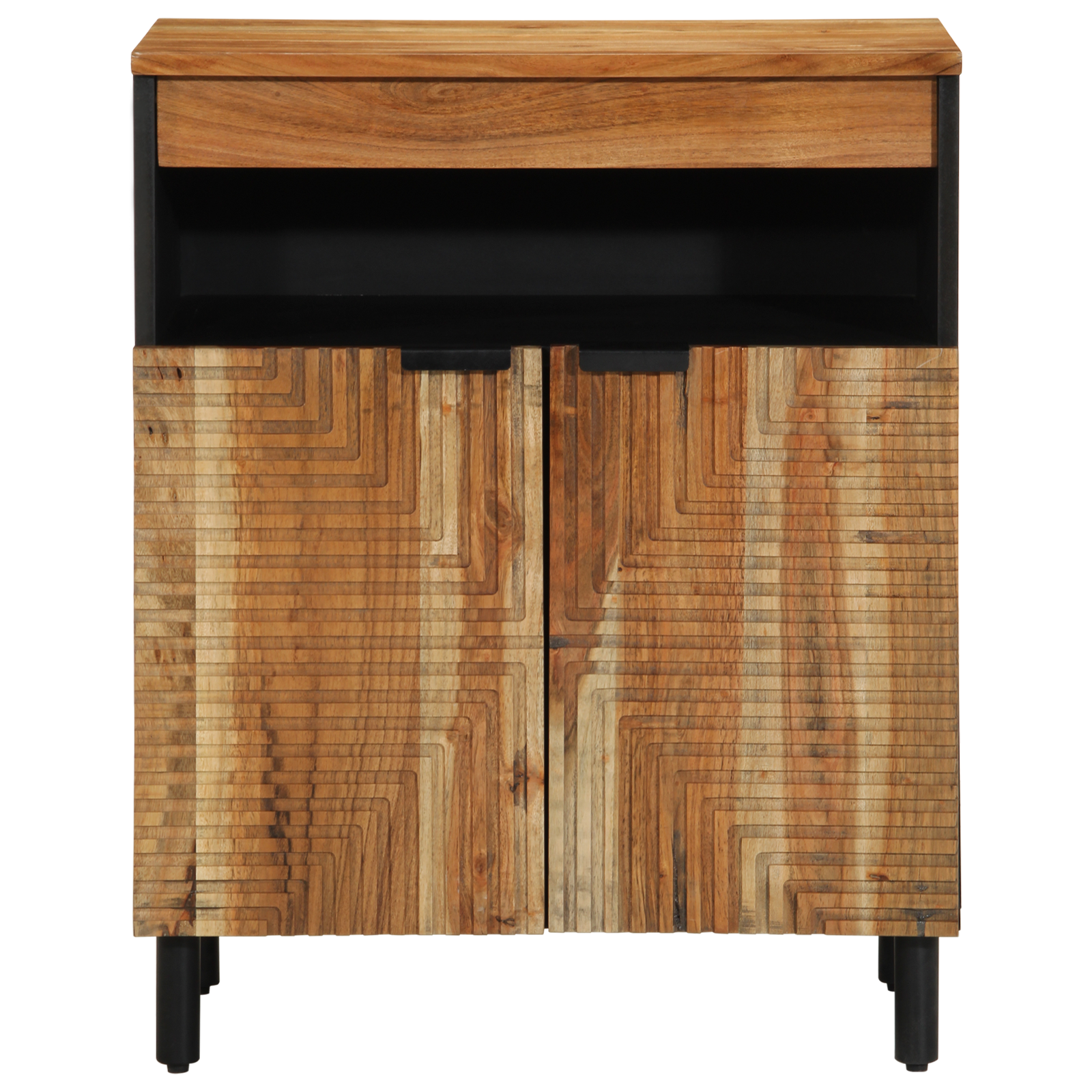 Sideboard 60x33x75 cm Solid Wood Acacia - Image 3