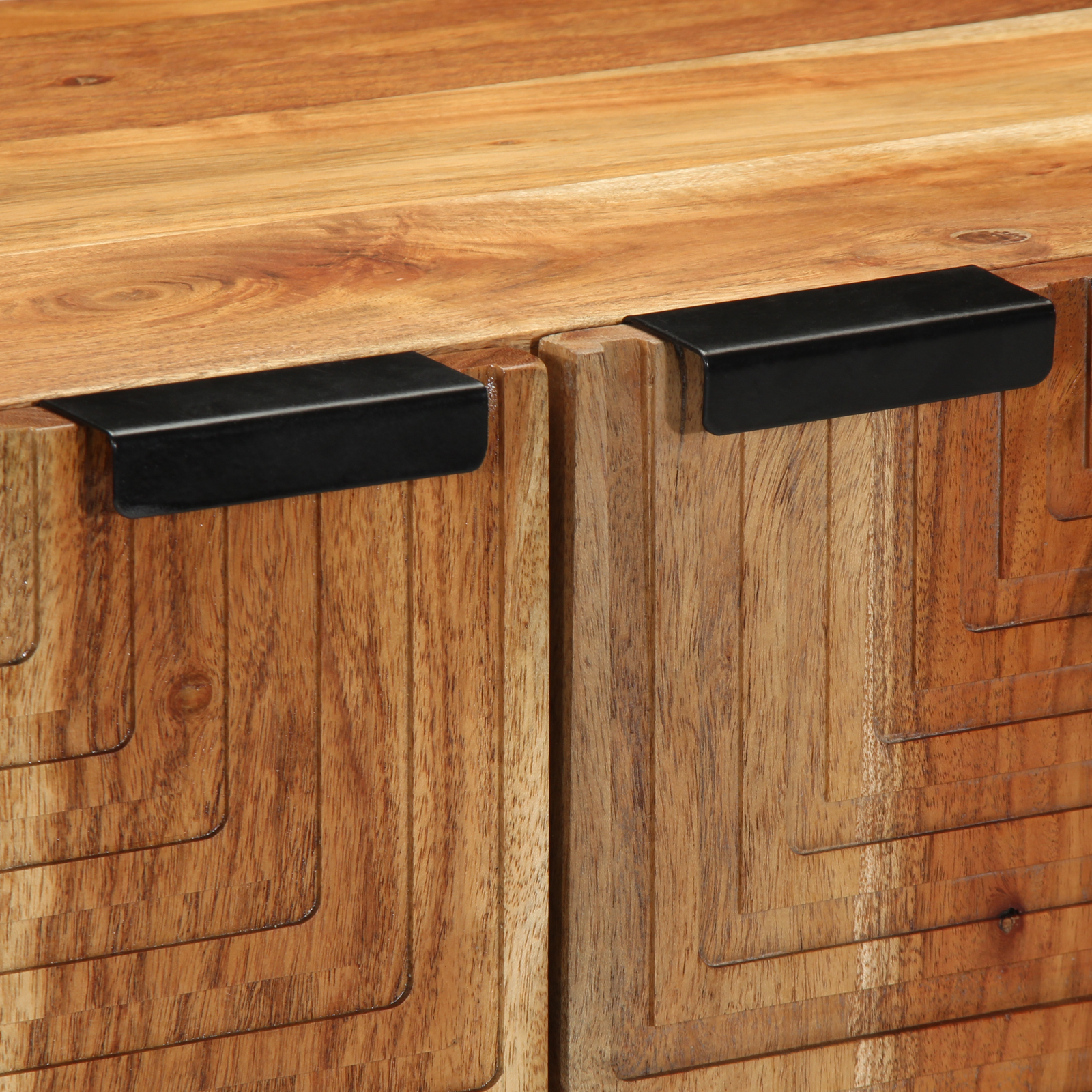 Sideboard 60x33x75 cm Solid Wood Acacia - Image 7