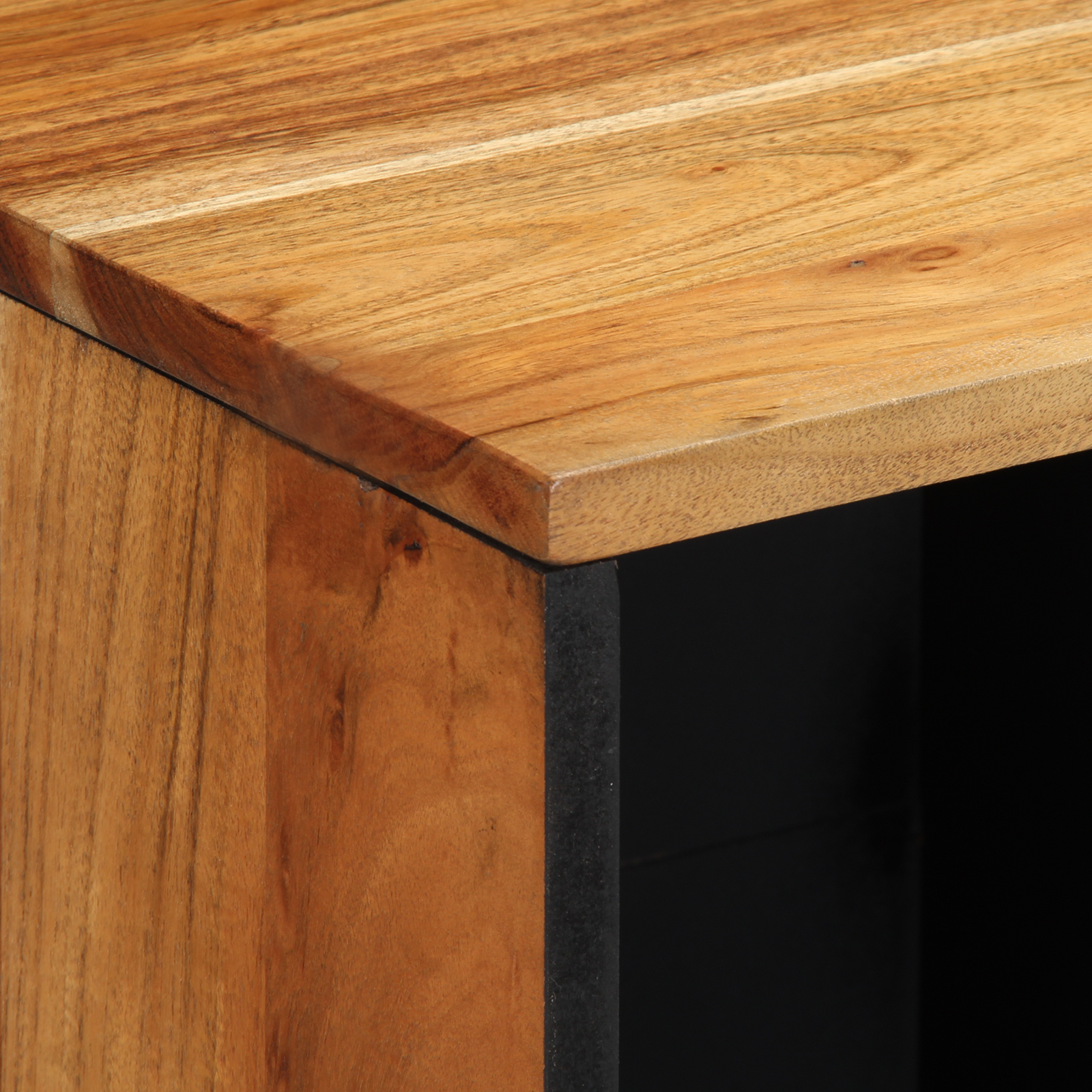 Sideboard 80x33x75 cm Solid Wood Acacia - Image 6