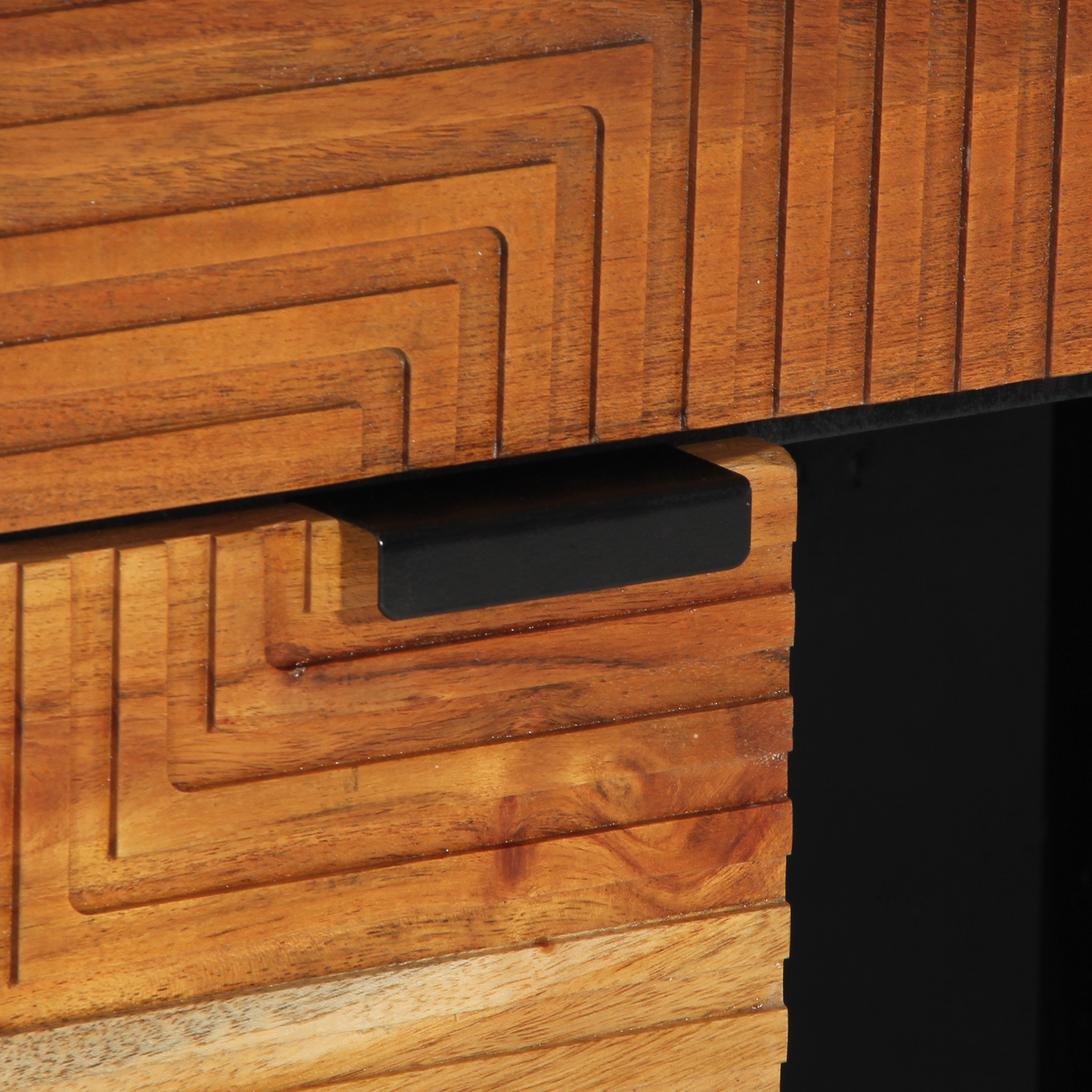 Sideboard 80x33x75 cm Solid Wood Acacia - Image 7