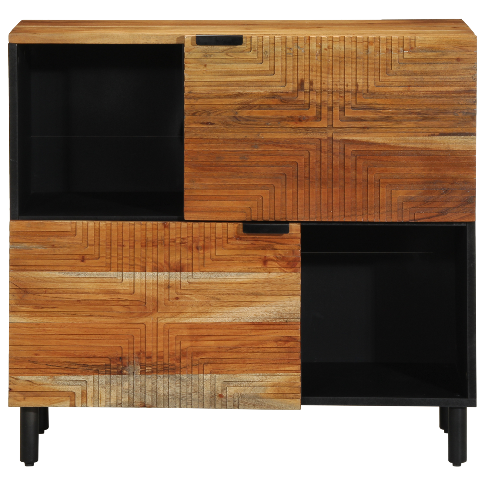 Sideboard 80x33x75 cm Solid Wood Acacia - Image 3
