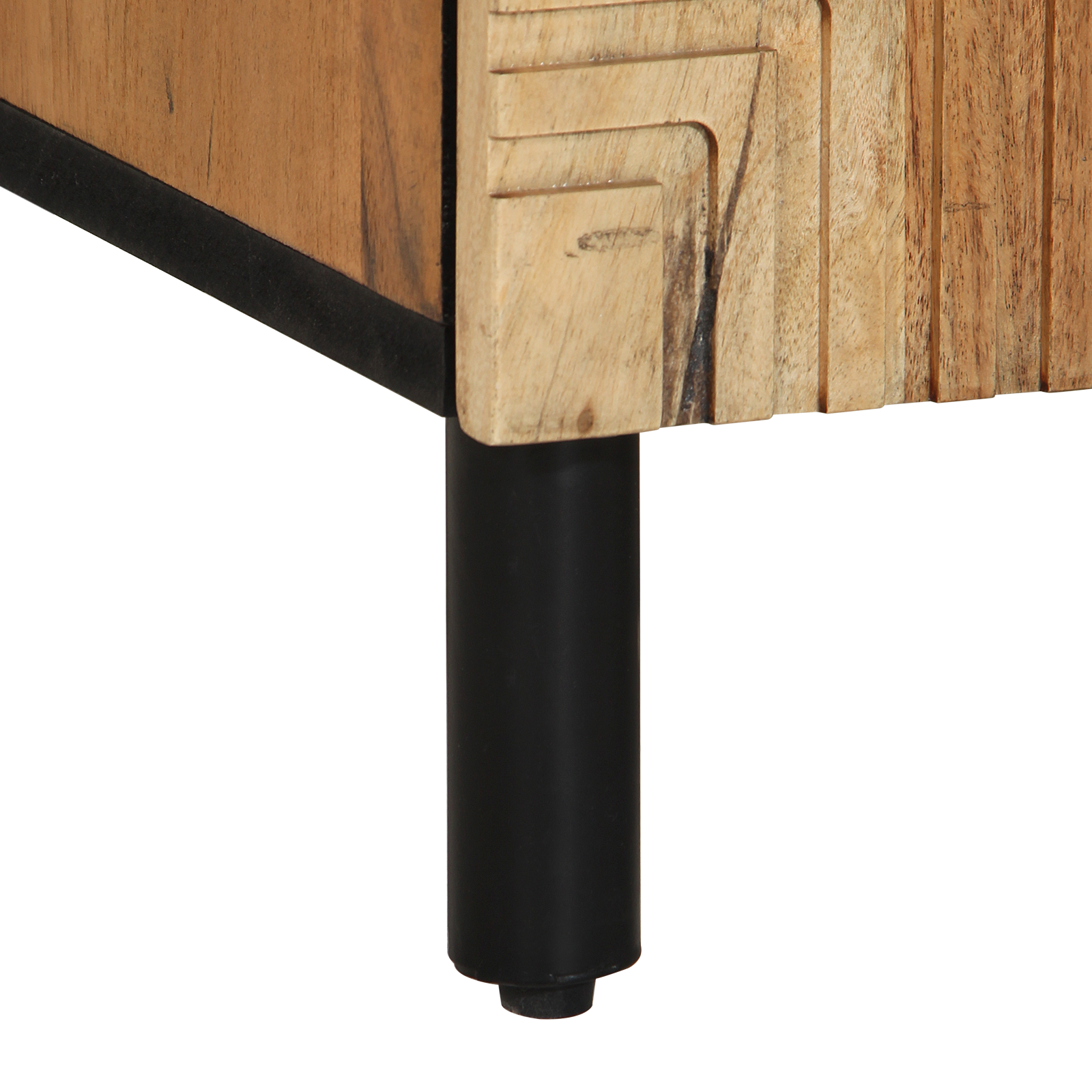 Sideboard 90x33x75 cm Solid Wood Acacia - Image 8