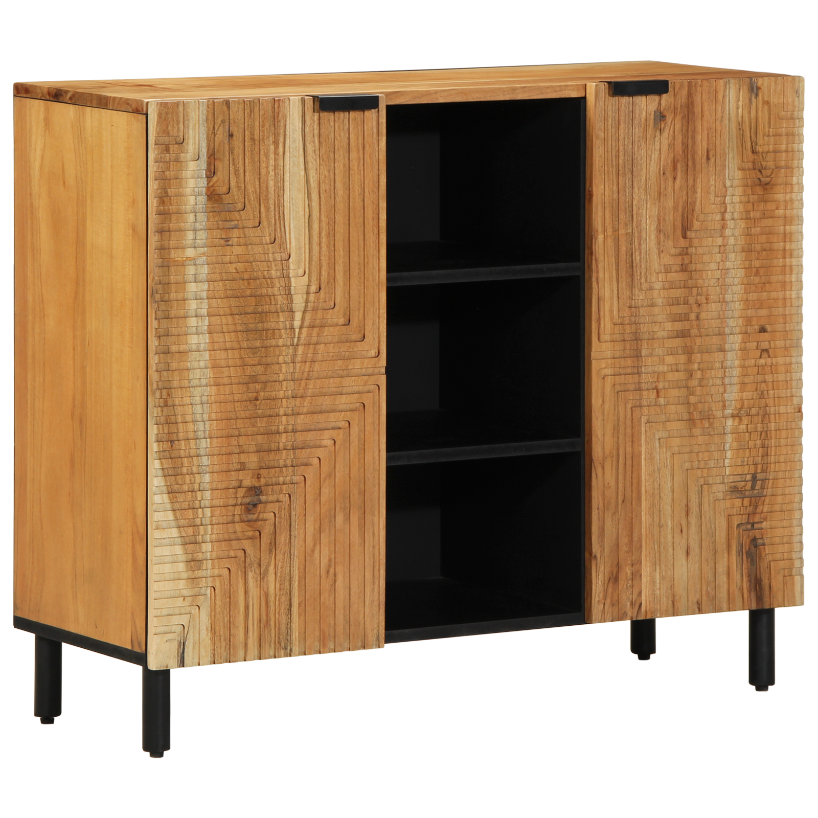 Dressoir 90x33x75 cm Massief Acaciahout
