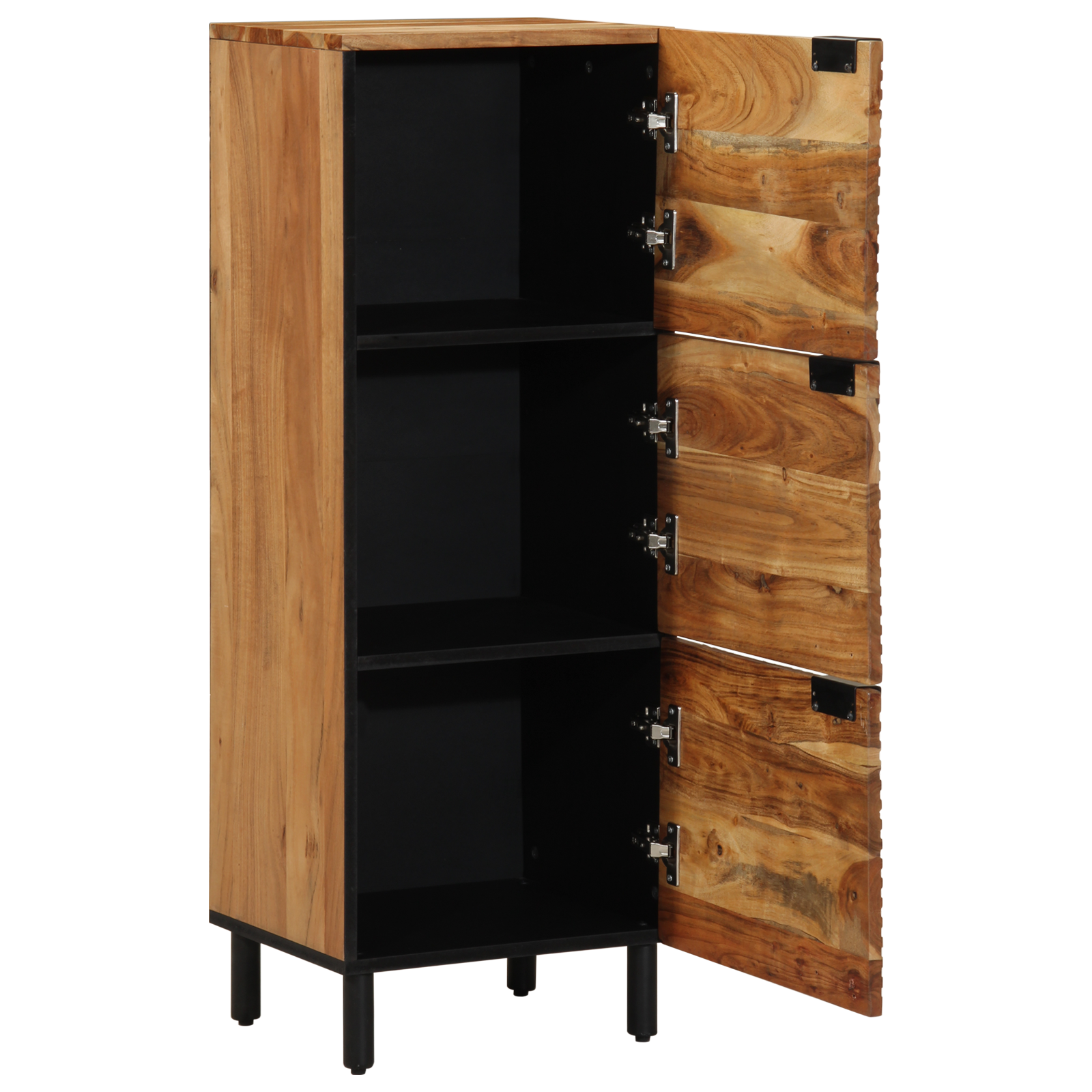 Highboard 40x33x110 cm Solid Wood Acacia - Image 2