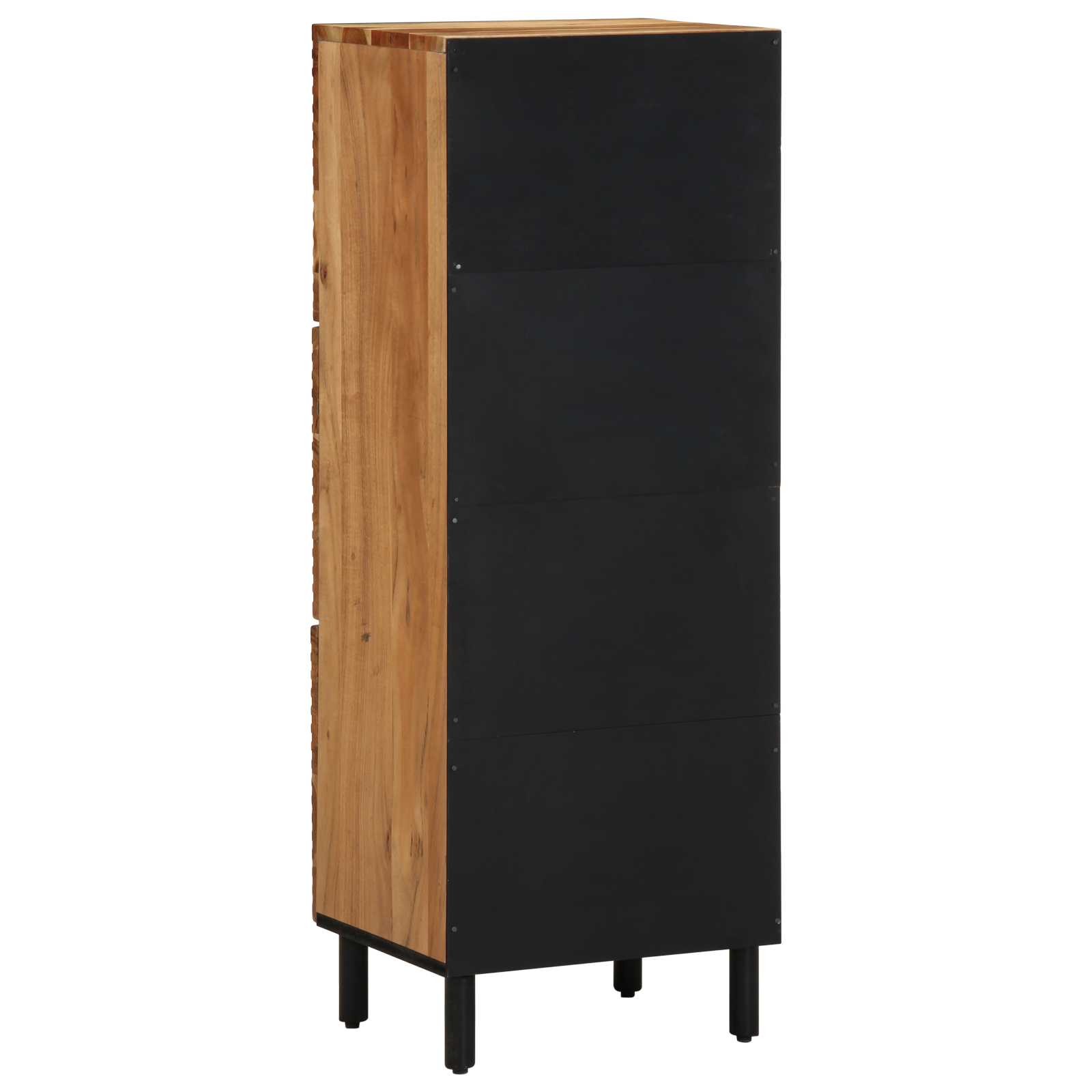 Highboard 40x33x110 cm Solid Wood Acacia - Image 5