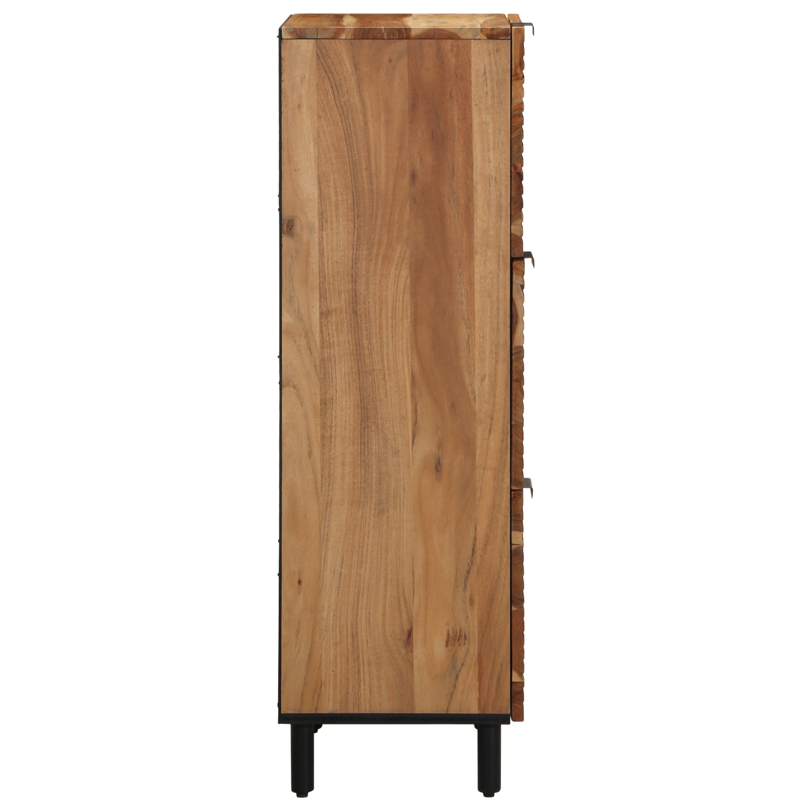 Highboard 40x33x110 cm Solid Wood Acacia - Image 4
