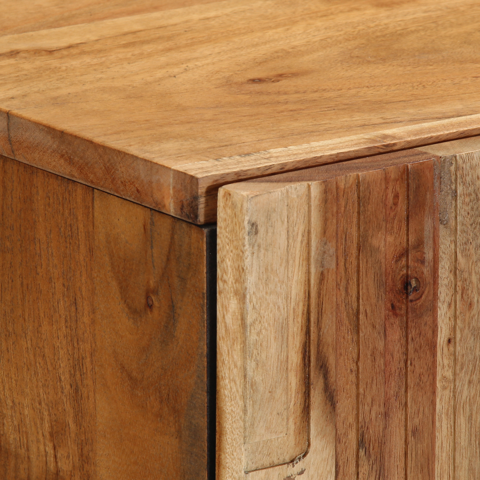 Highboard 60x33x100 cm Solid Wood Acacia - Image 6