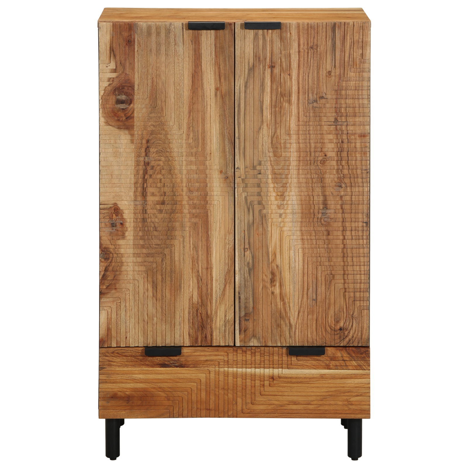 Highboard 60x33x100 cm Solid Wood Acacia - Image 3