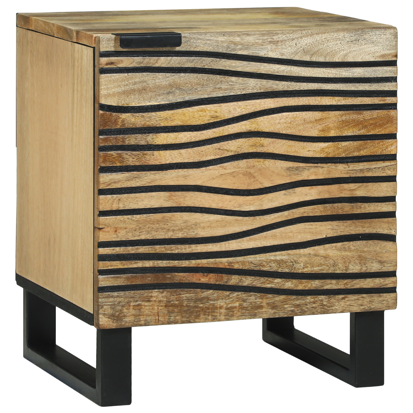 Bedside Cabinets 2 pcs 40x33.5x46 cm Solid Wood Mango - Image 2