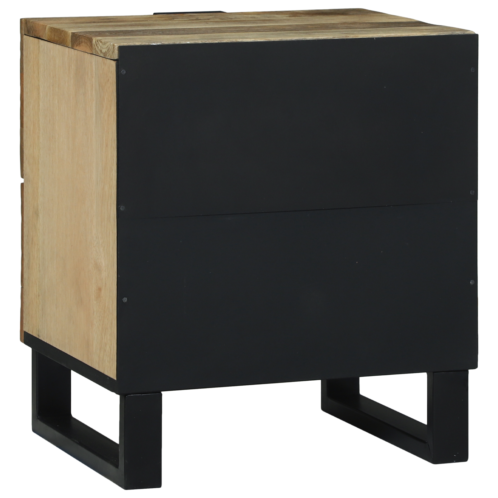Bedside Cabinets 2 pcs 40x33.5x46 cm Solid Wood Mango and Engineered Wood - Image 6