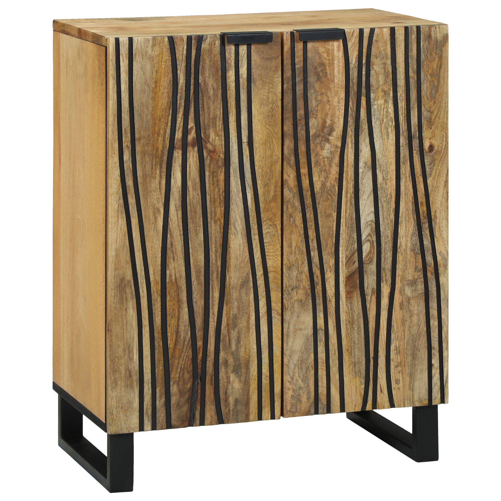 Dressoir 60×33,5×75 cm Massief Mango Hout