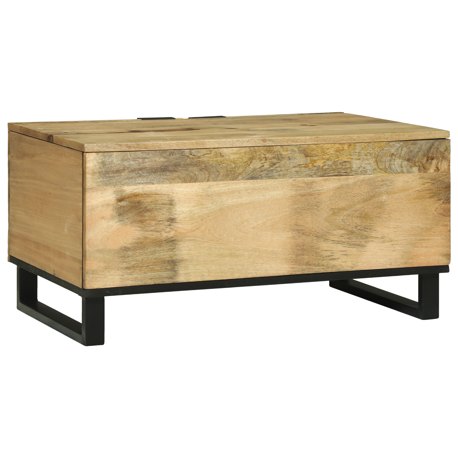 Coffee Table 80x50x40 cm Solid Wood Mango - Image 5