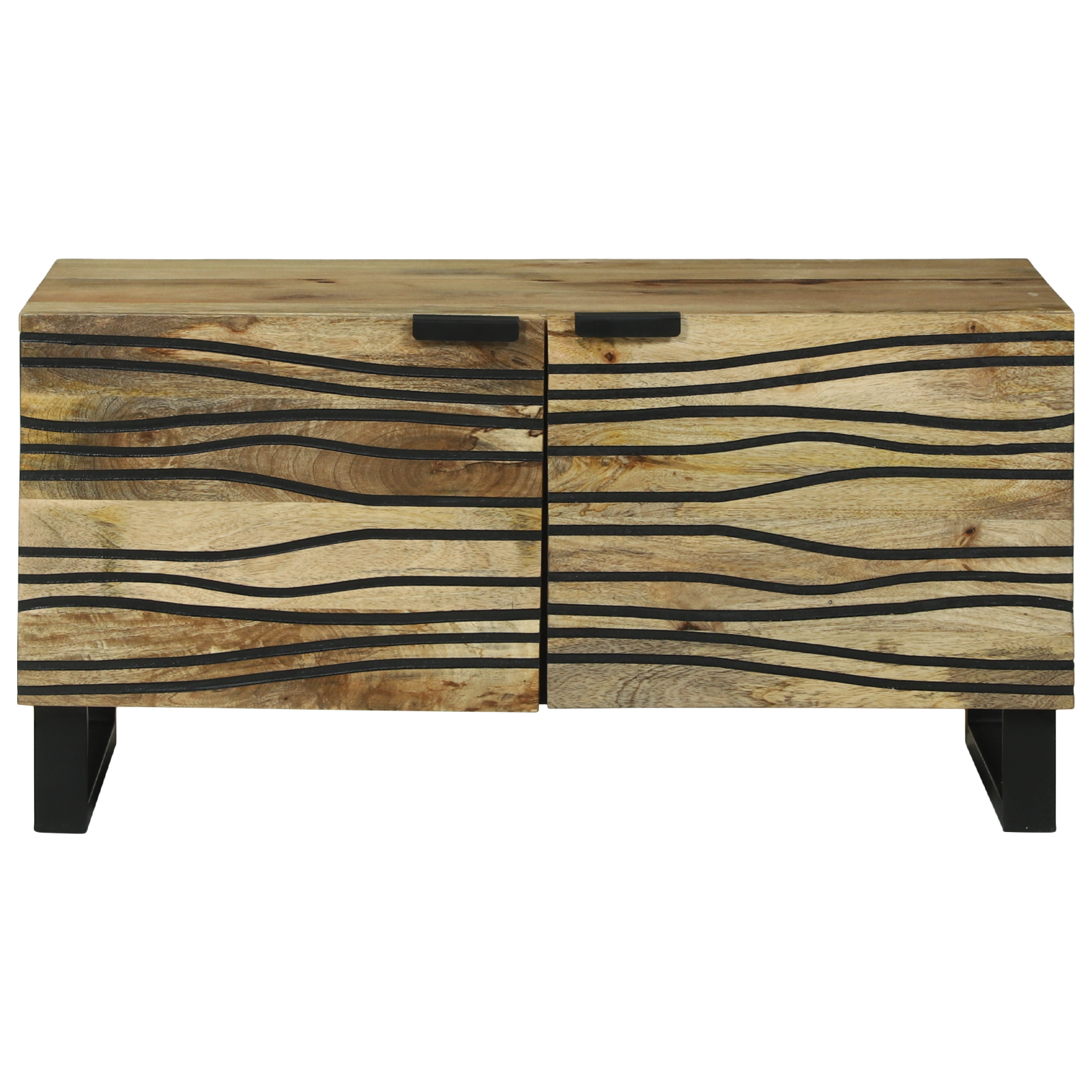 Coffee Table 80x50x40 cm Solid Wood Mango - Image 3