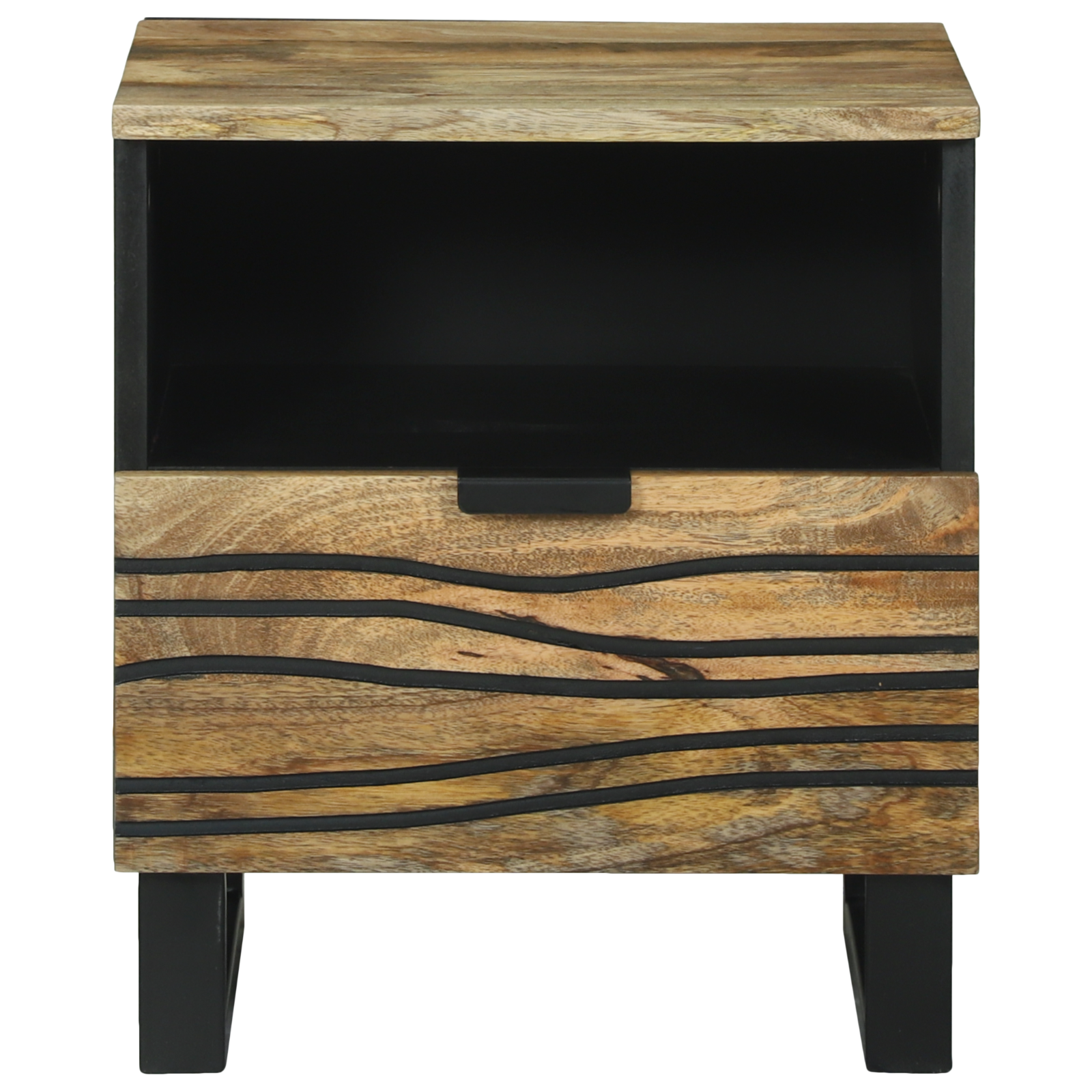 Bedside Cabinet 40x33x46 cm Solid Wood Mango - Image 3