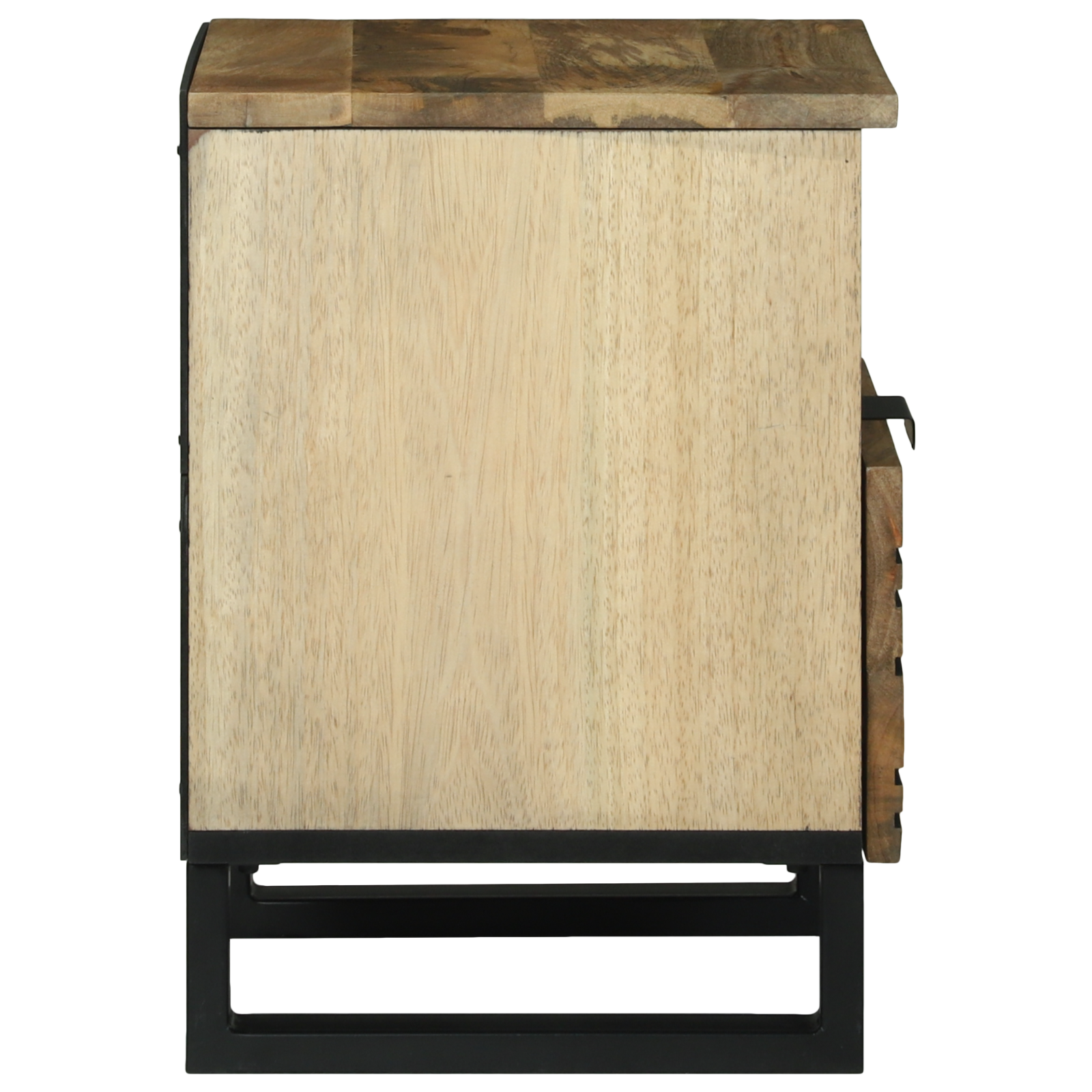 Bedside Cabinet 40x33x46 cm Solid Wood Mango - Image 4