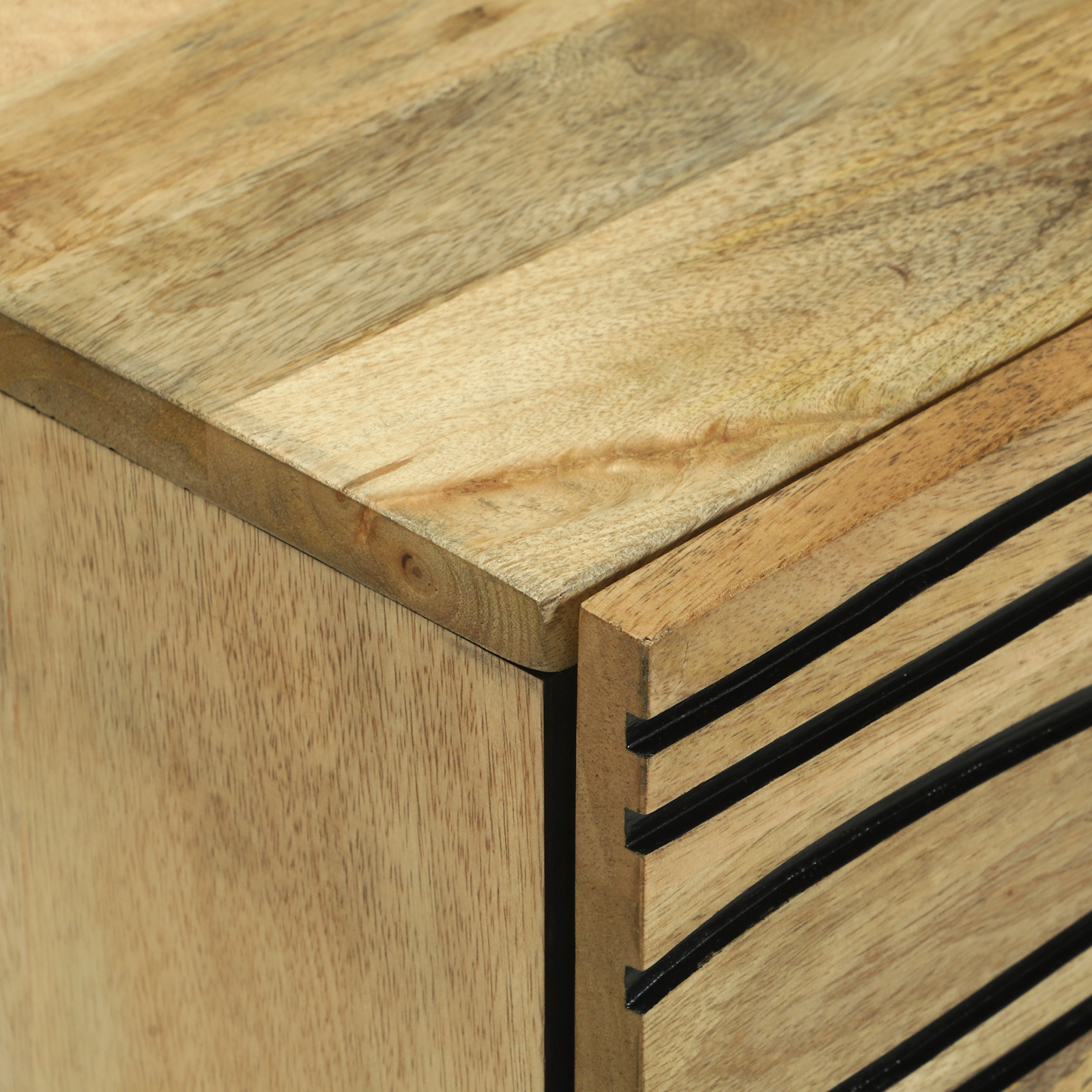 Bedside Cabinet 50x33x60 cm Solid Wood Mango - Image 6