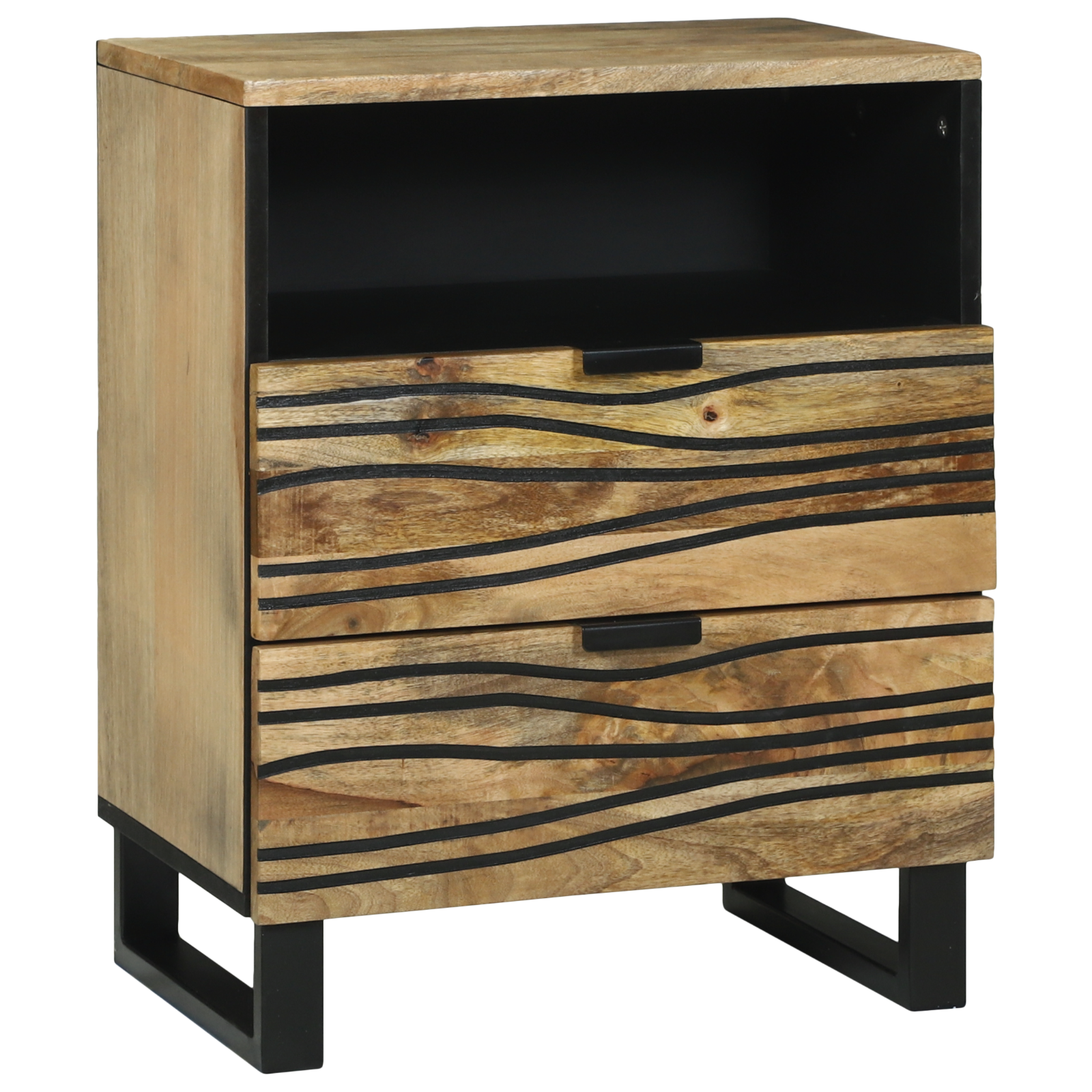 Bedside Cabinet 50x33x60 cm Solid Wood Mango