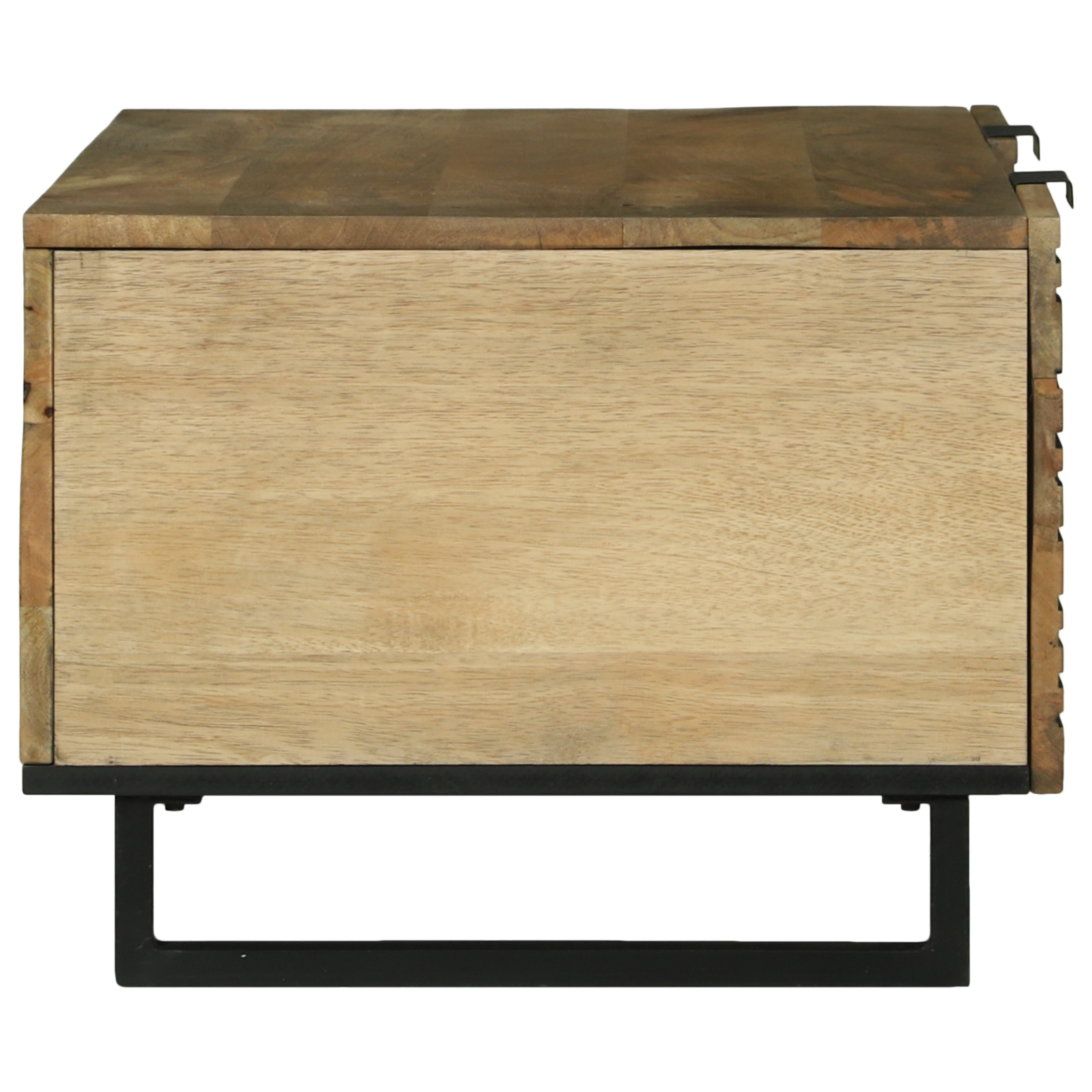 Coffee Table 100x54x40 cm Solid Mango Wood - Image 4