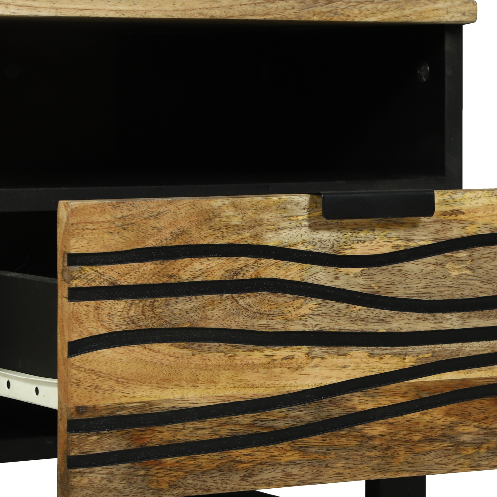 Coffee Table 80x54x40 cm Solid Wood Mango - Image 7