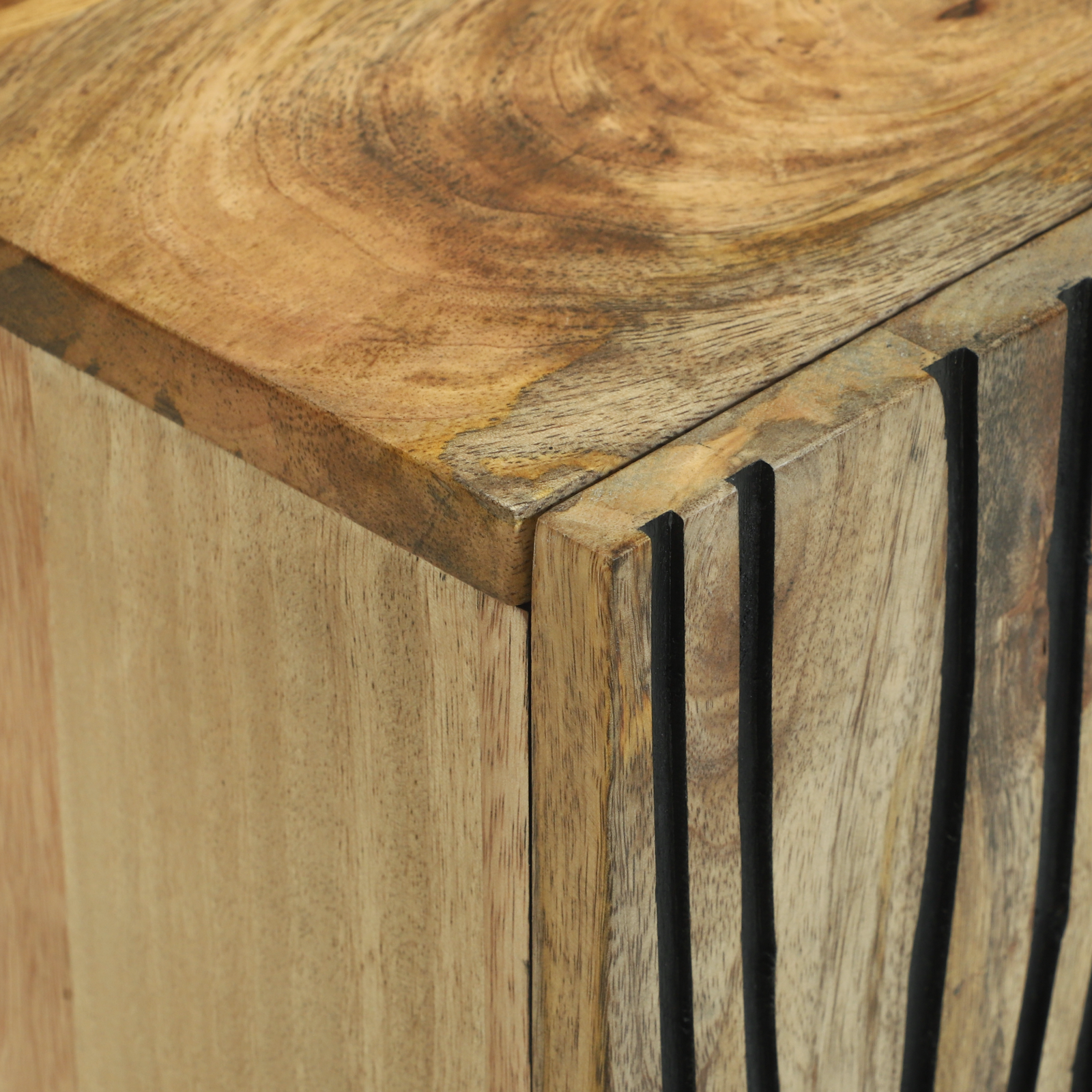 TV Cabinet 105x33.5x46 cm Solid Wood Mango - Image 6