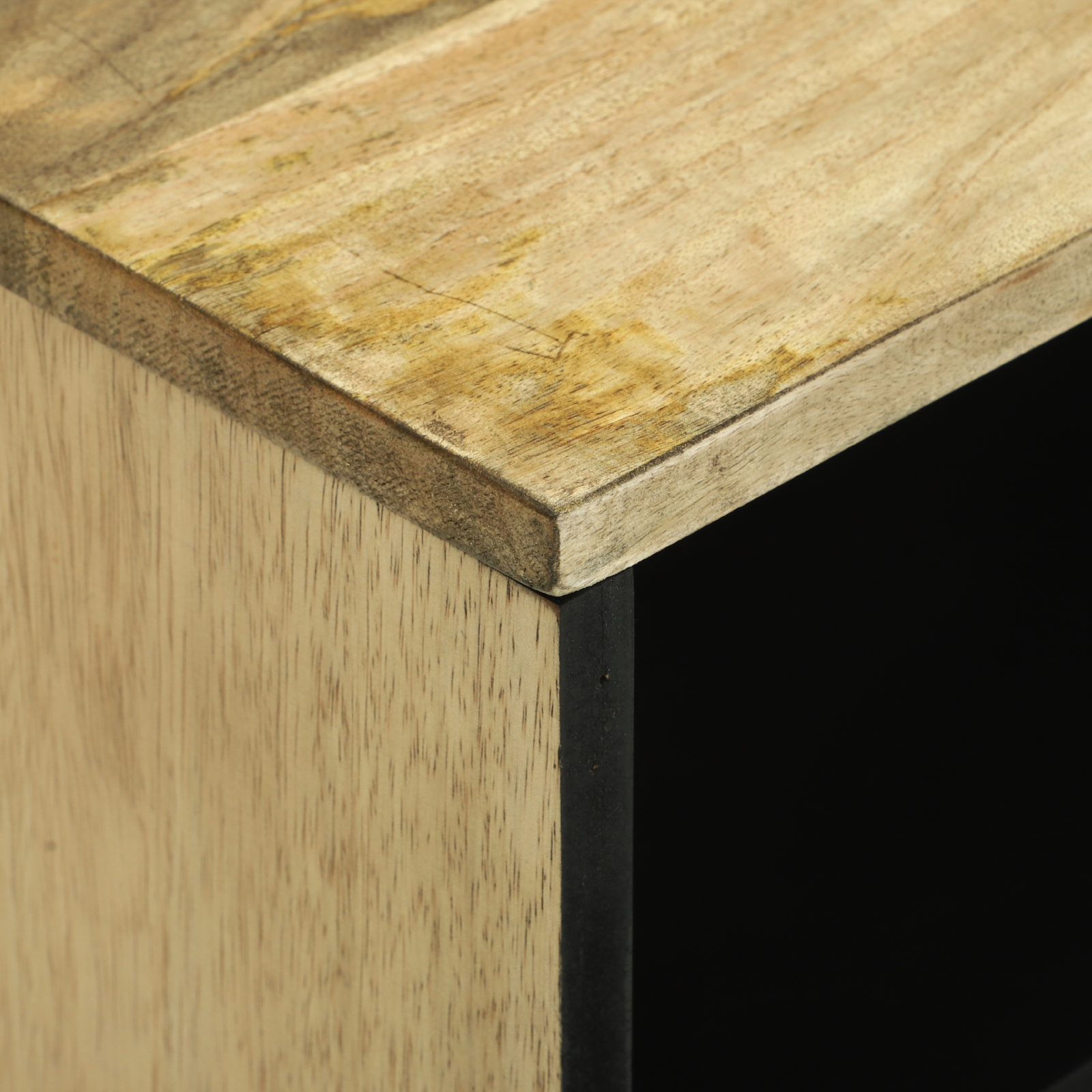 TV Cabinet 80x31.5x46 cm Solid Wood Mango and Engineered Wood - Image 6