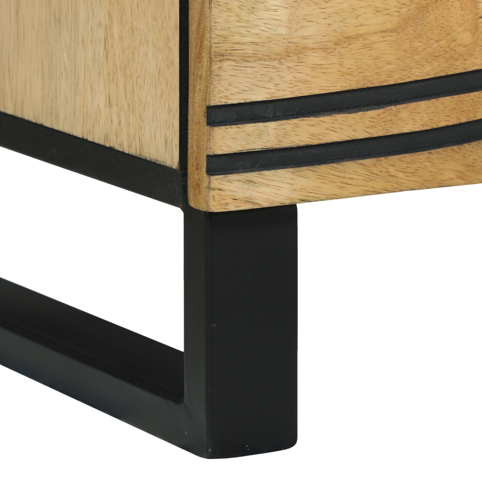 TV Cabinet 100x33.5x46 cm Solid Wood Mango - Image 8