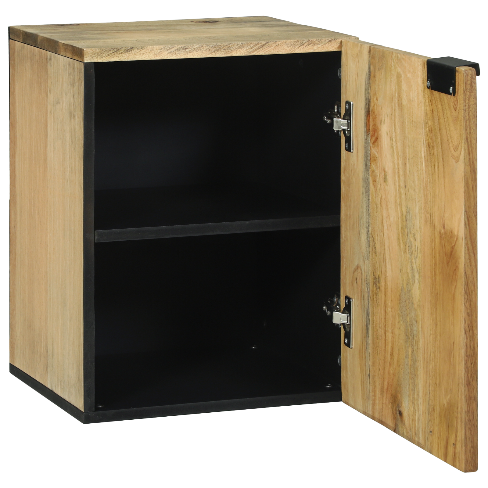 Bathroom Wall Cabinet 38x33.5x48 cm Solid Wood Mango & Engineered Wood - Image 2